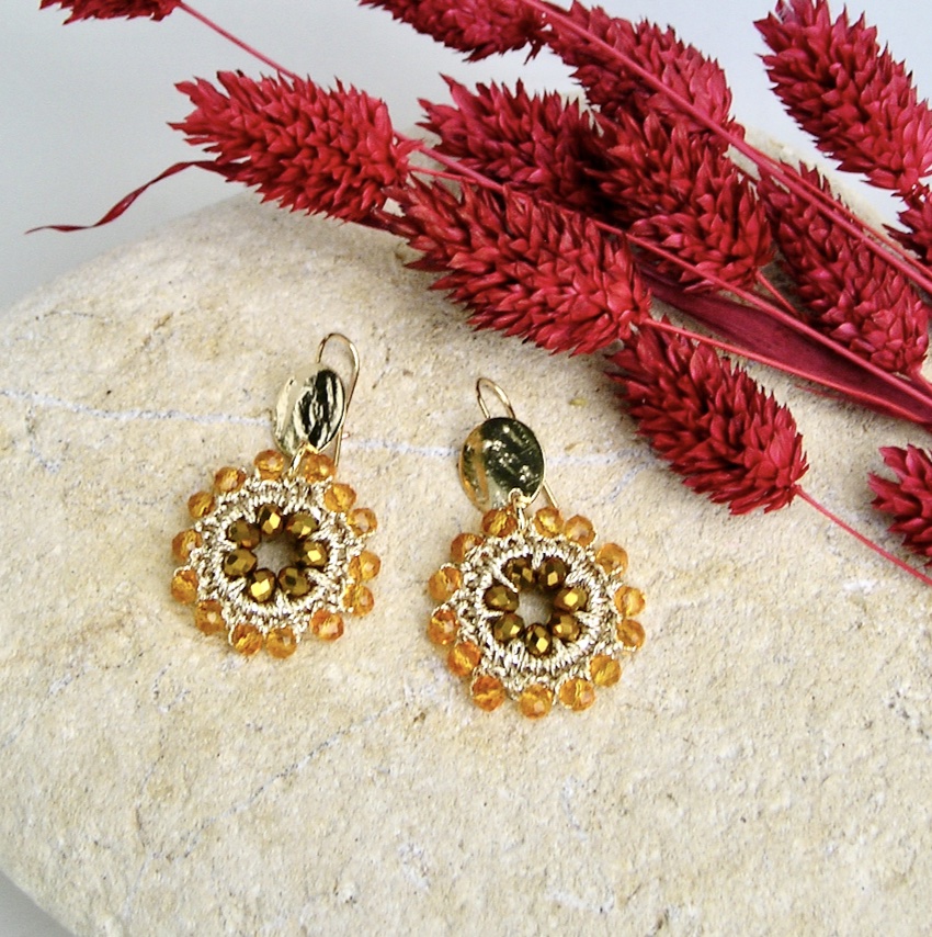 Boucles d'oreilles bohème chic LUANA