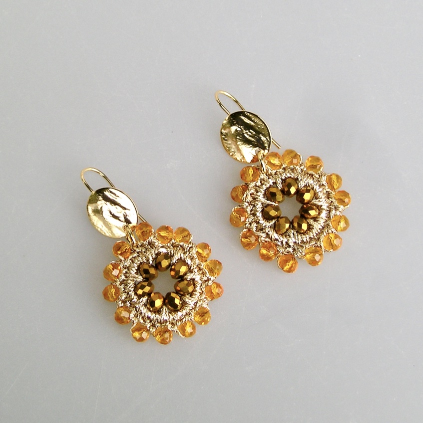 Boucles d'oreilles bohème chic LUANA