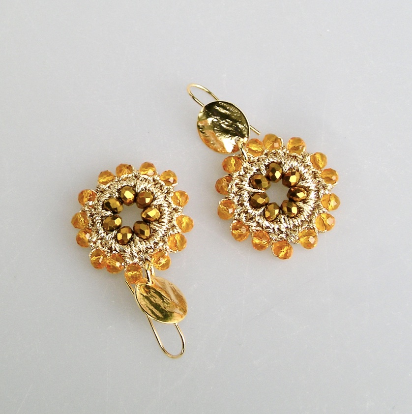 Boucles d'oreilles bohème chic LUANA