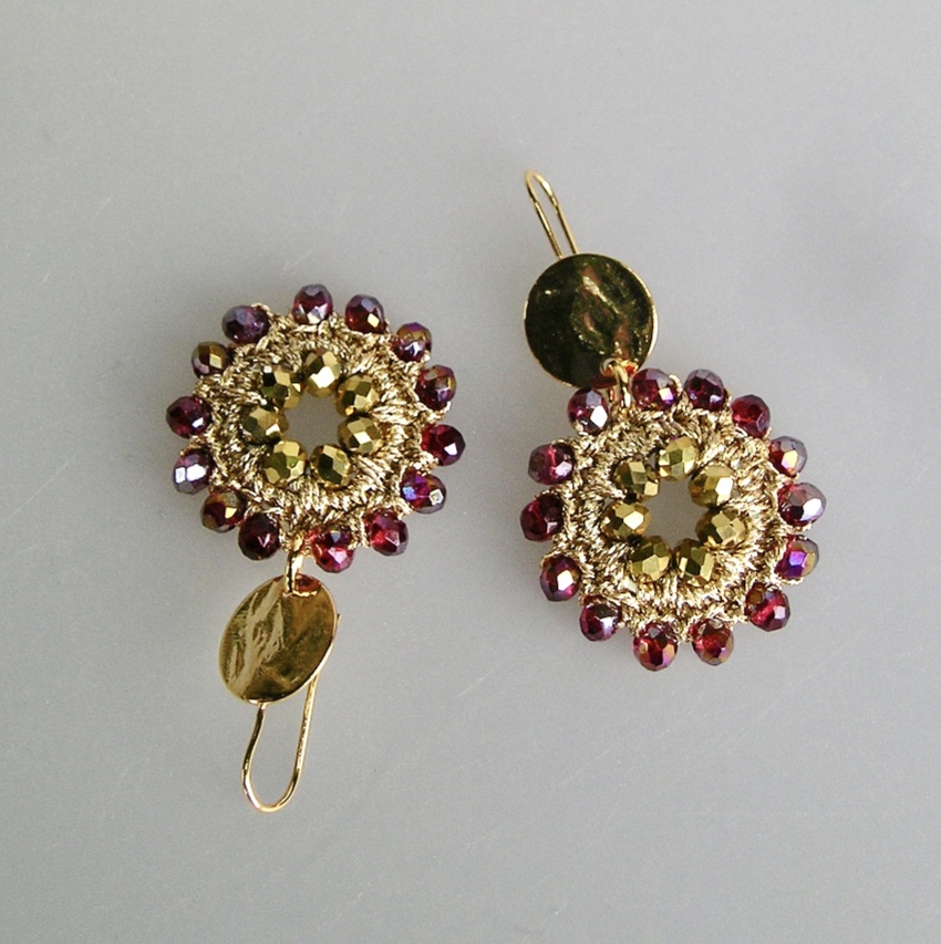 Boucles d'oreilles bohème chic LUANA