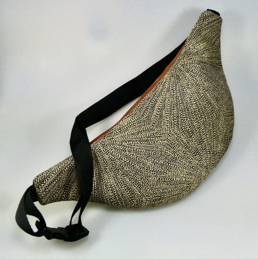 Sac tissus jacquard motifs géométriques