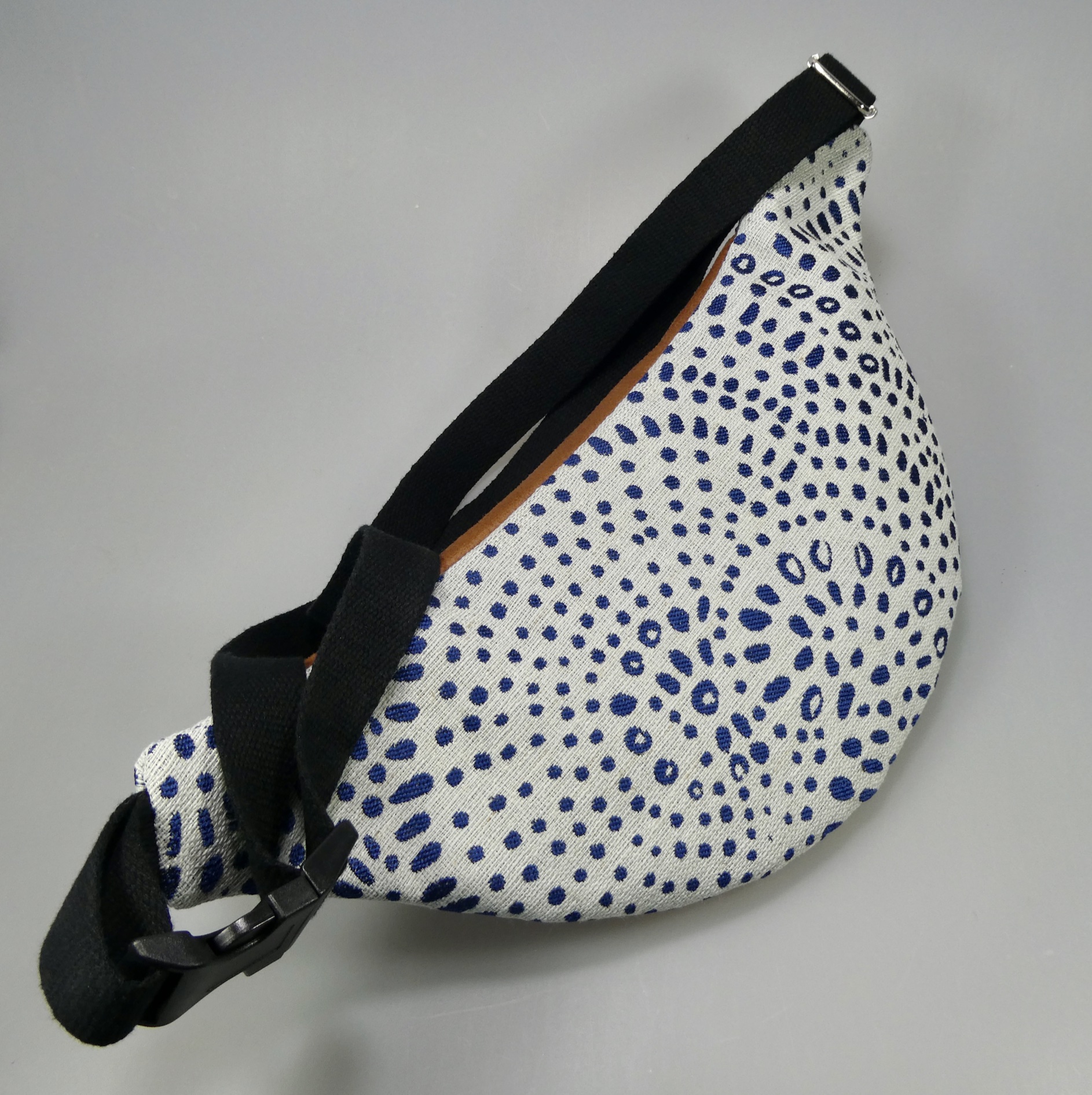 Sac tissus jacquard motifs graphiques