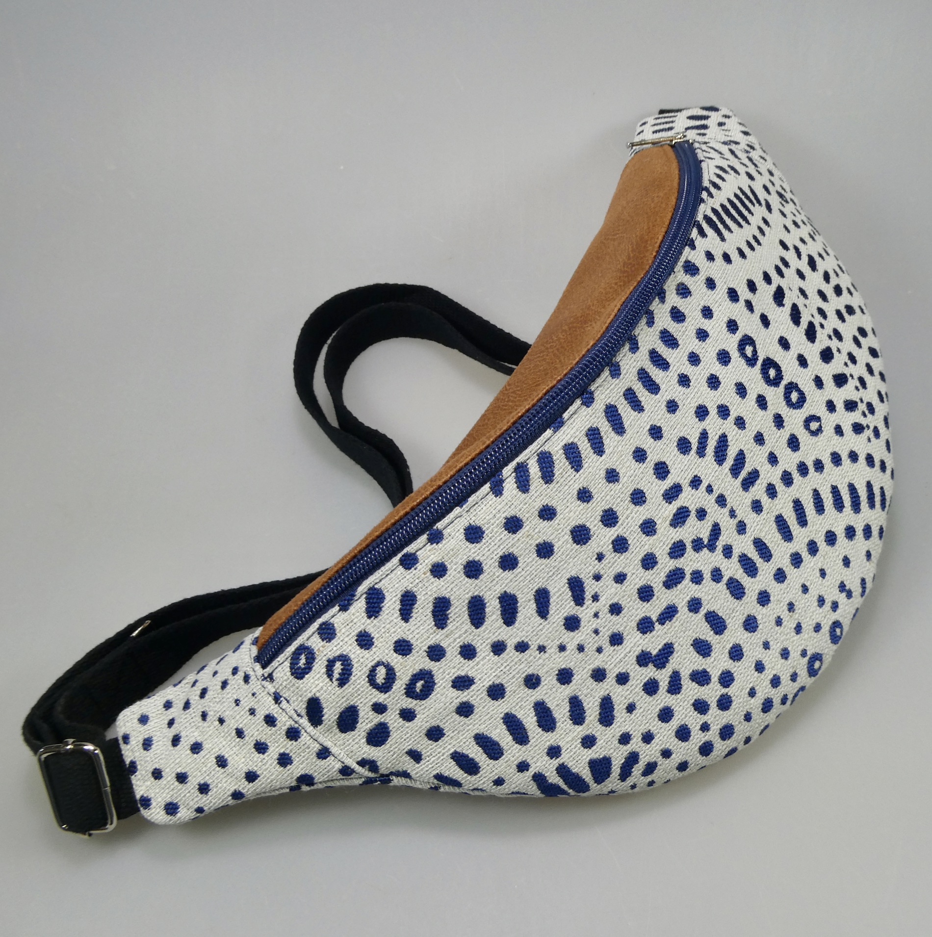 Sac tissus jacquard motifs graphiques