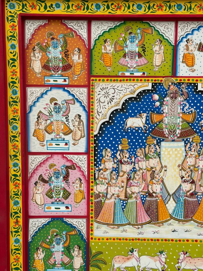 Chaurasi Shrinathji Pichwai Painting