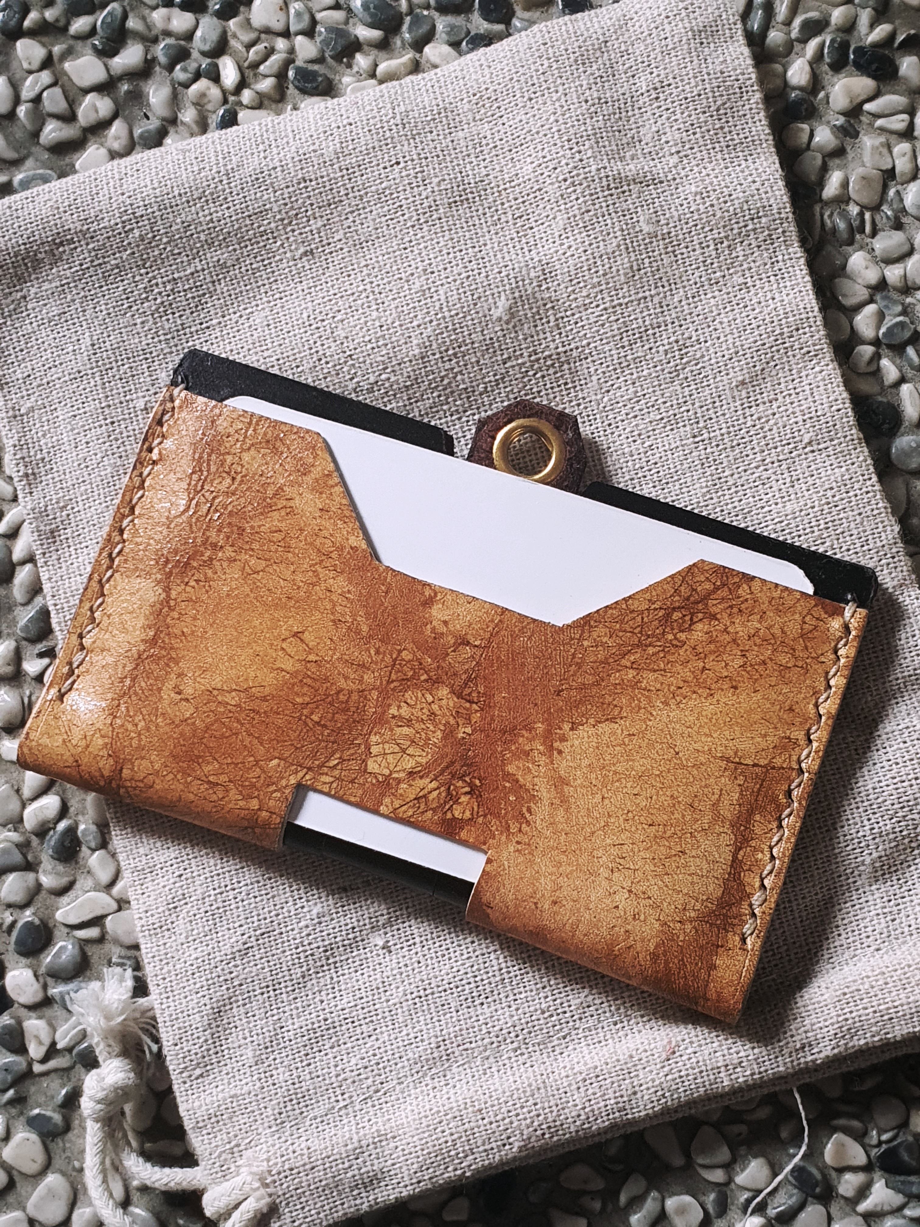 The Pine - a slim minimalist card holder