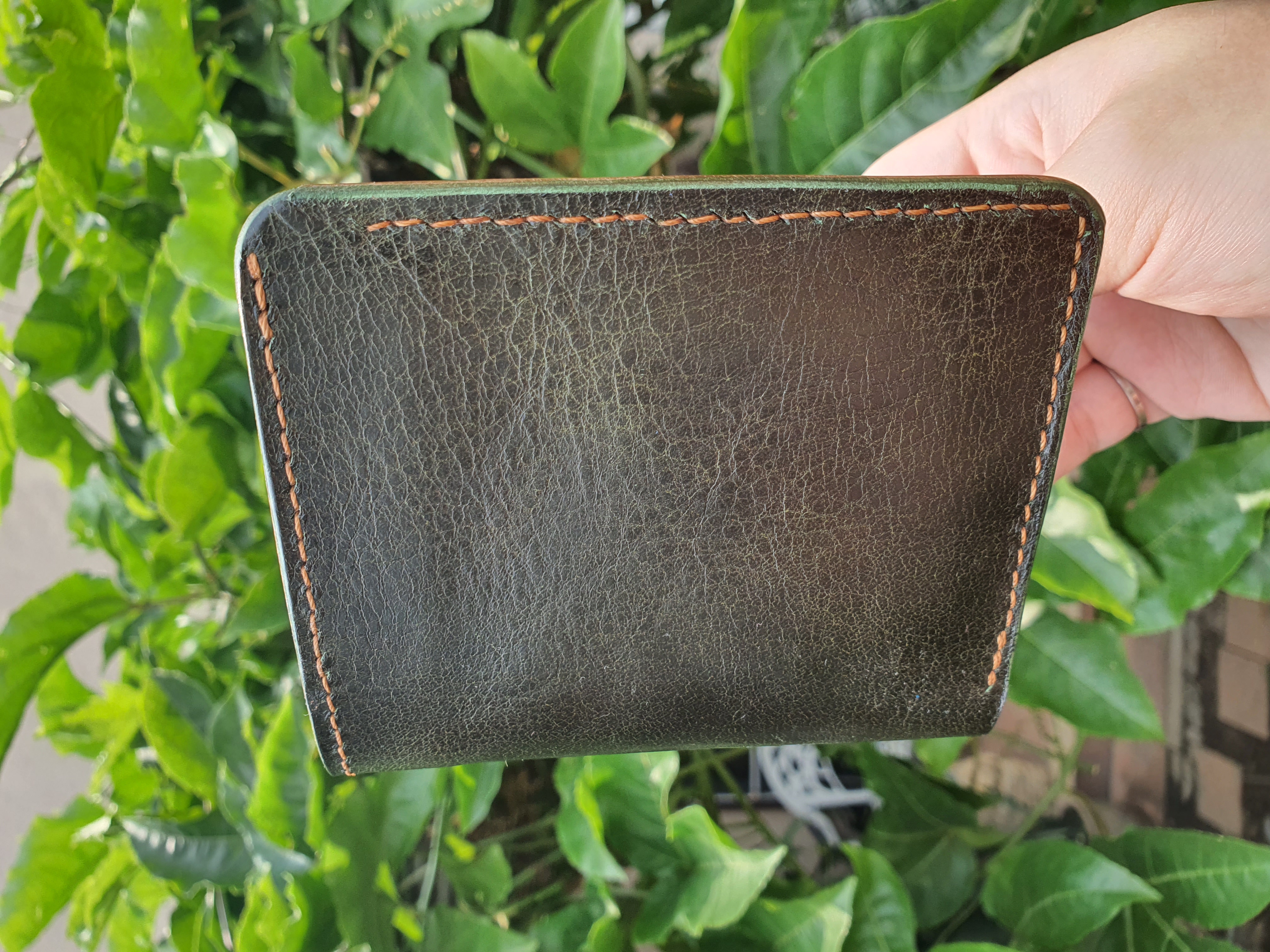 The moss - a cash and card bifold wallet