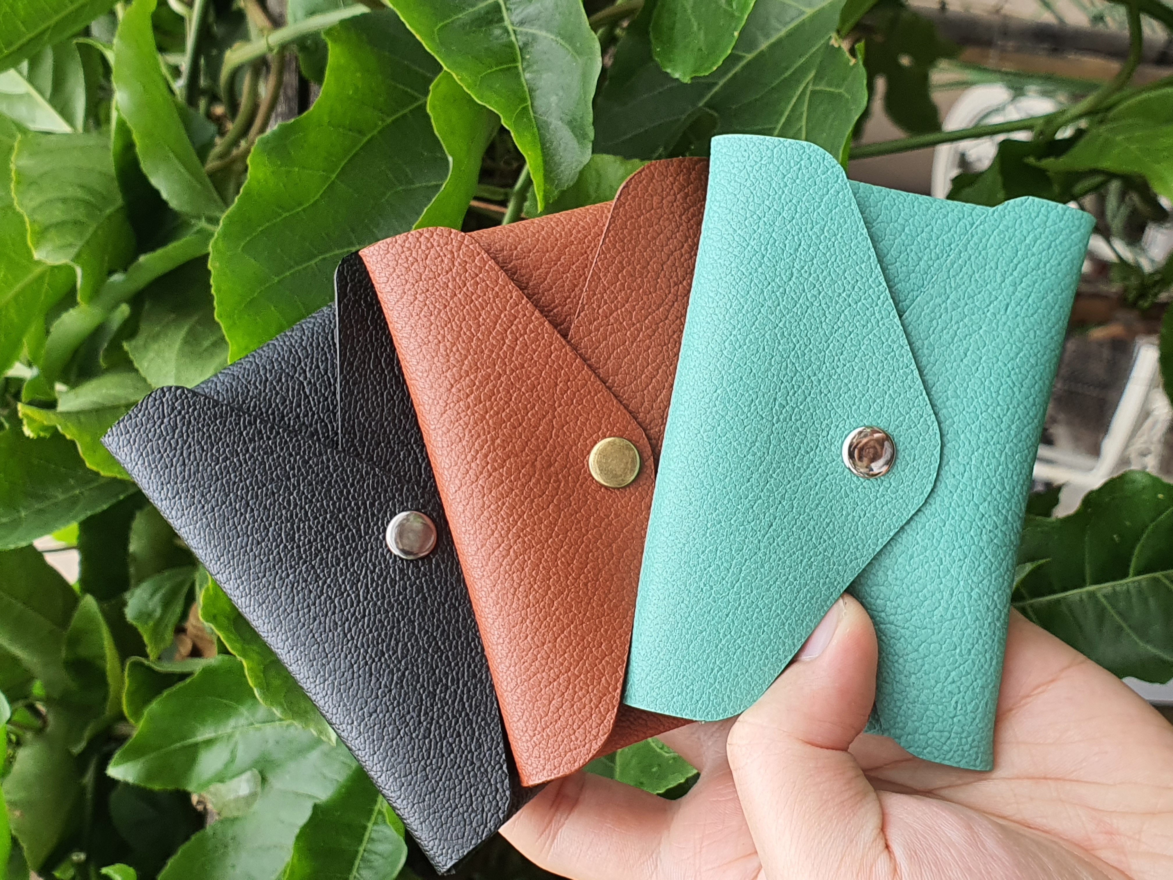 The Obsidian - envelope pouch for coins cards cash and receipts