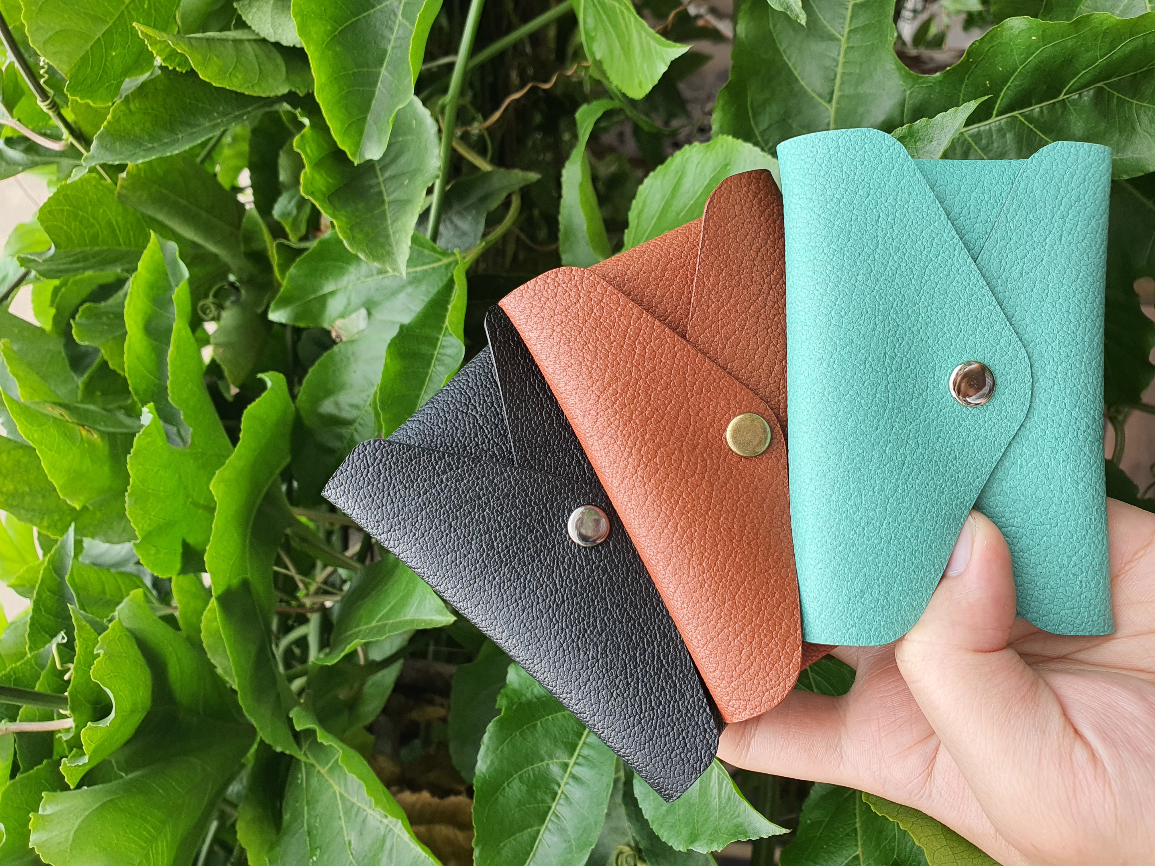 The Obsidian - envelope pouch for coins cards cash and receipts