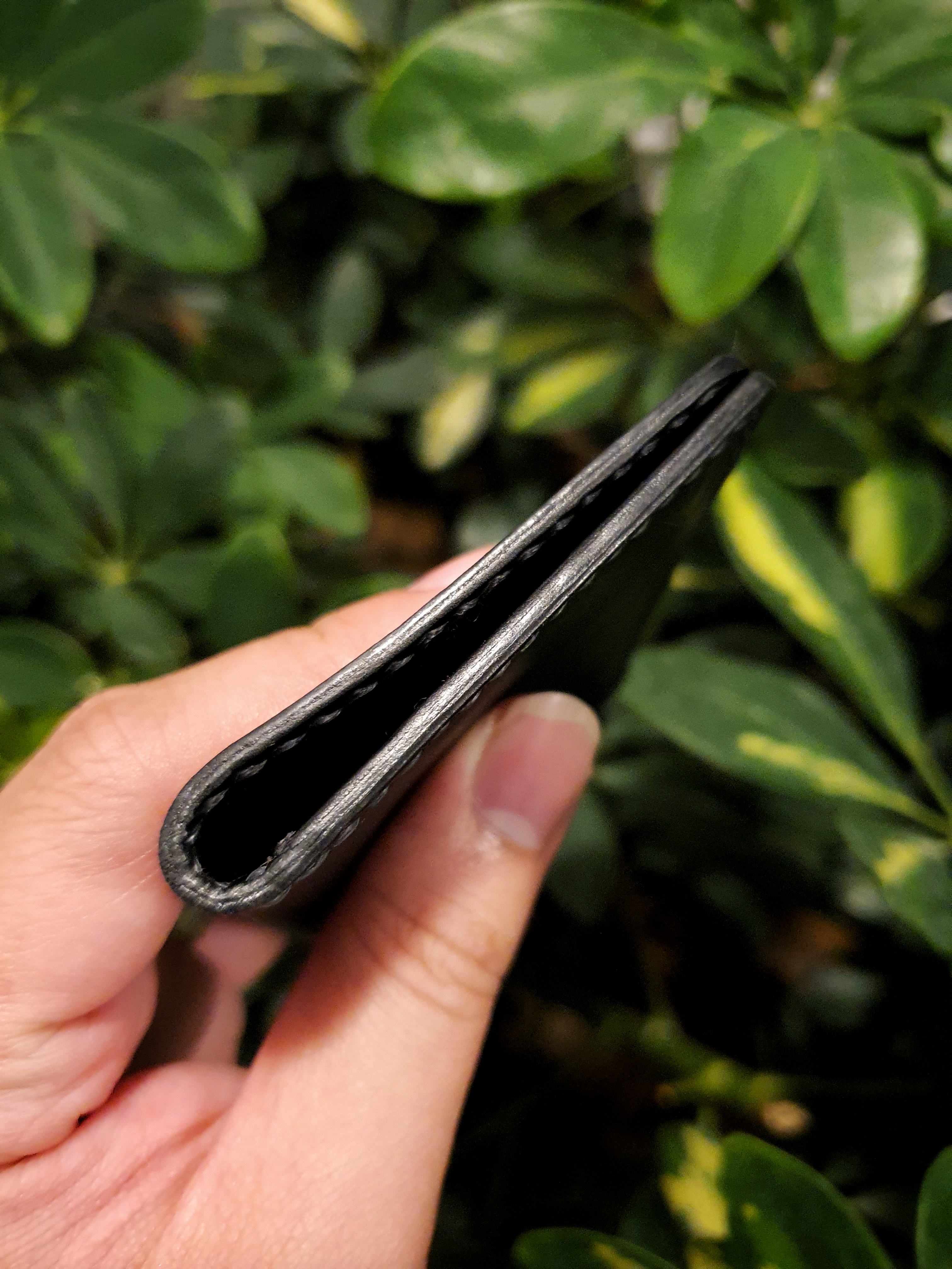 The cobble - full kangaroo leather minimalist card wallet