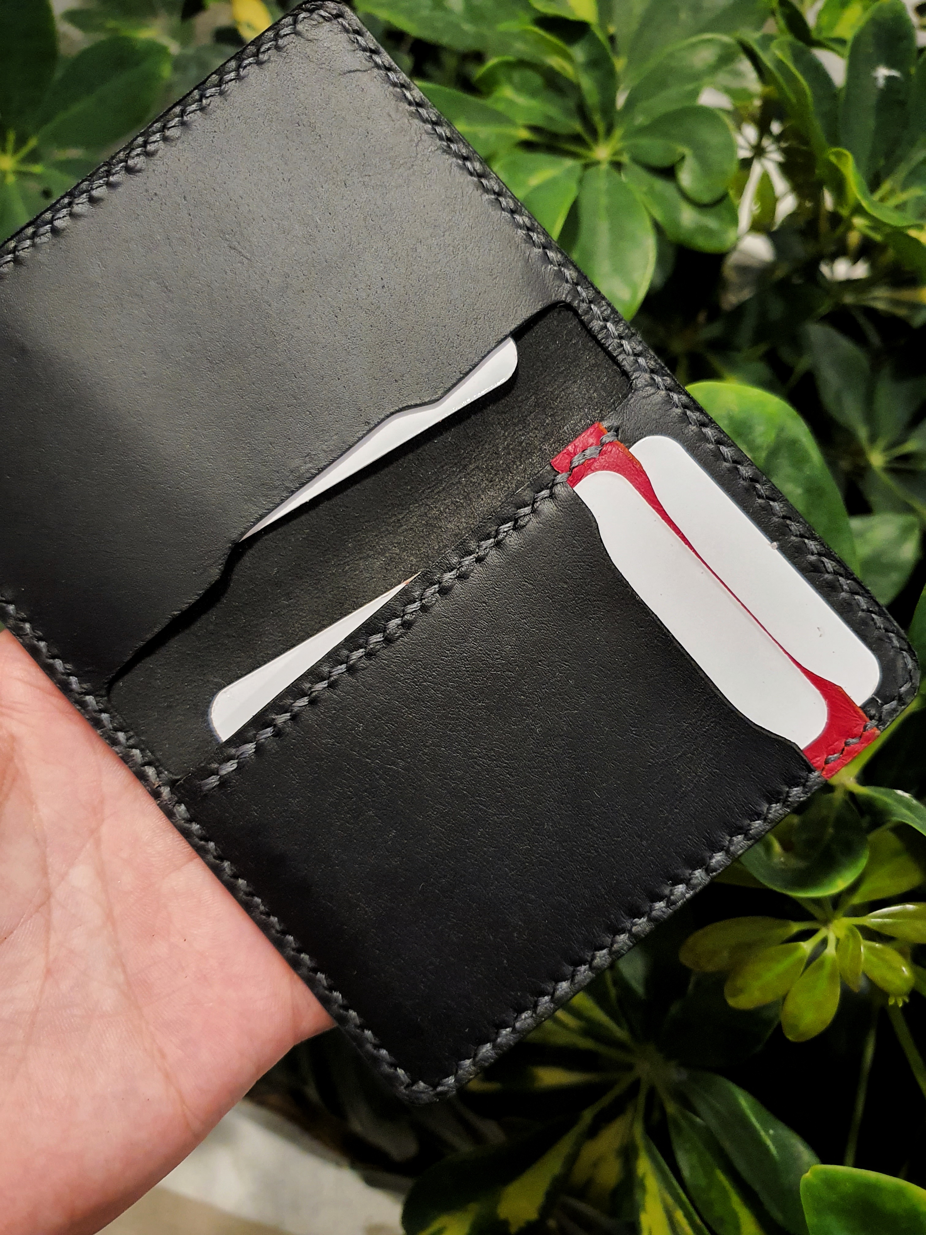 The cobble - full kangaroo leather minimalist card wallet