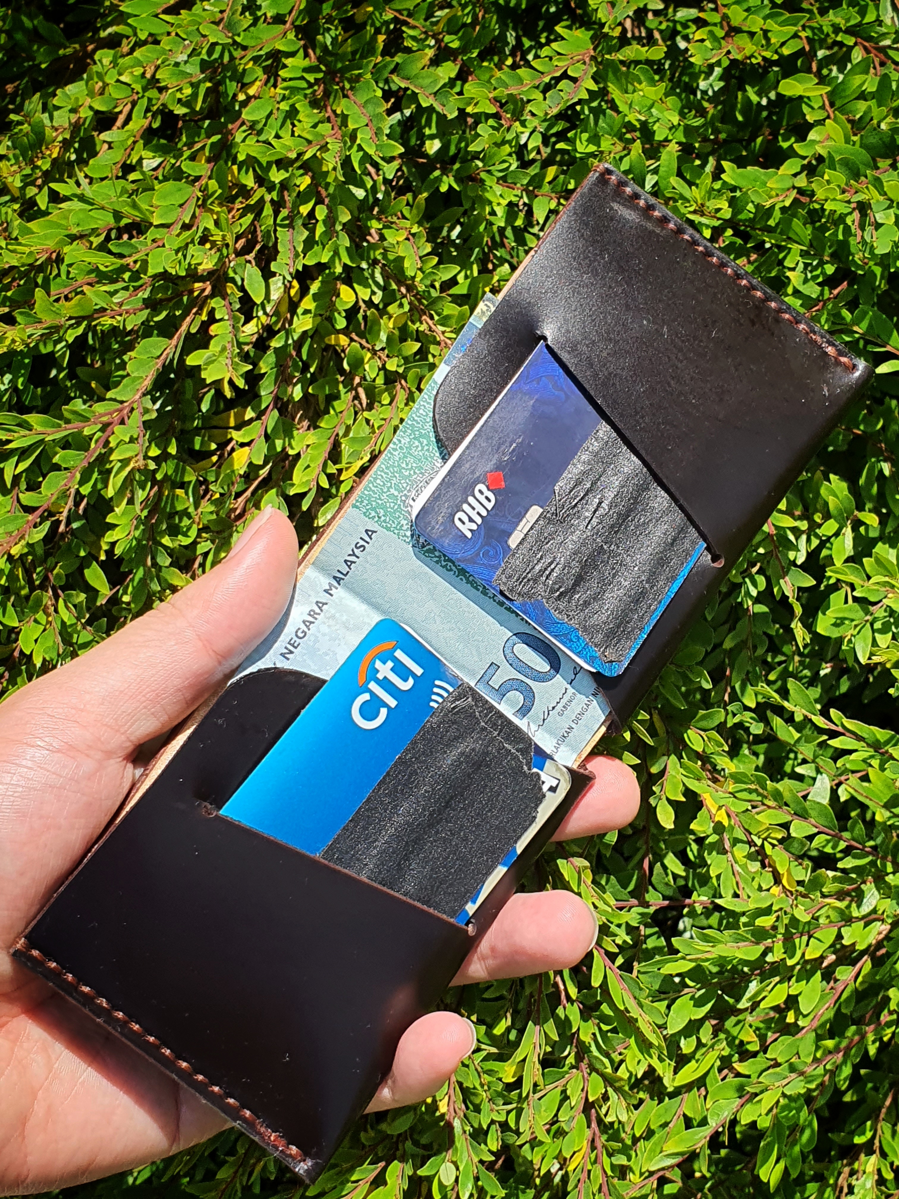 The Jasmine - A winged wallet bifold