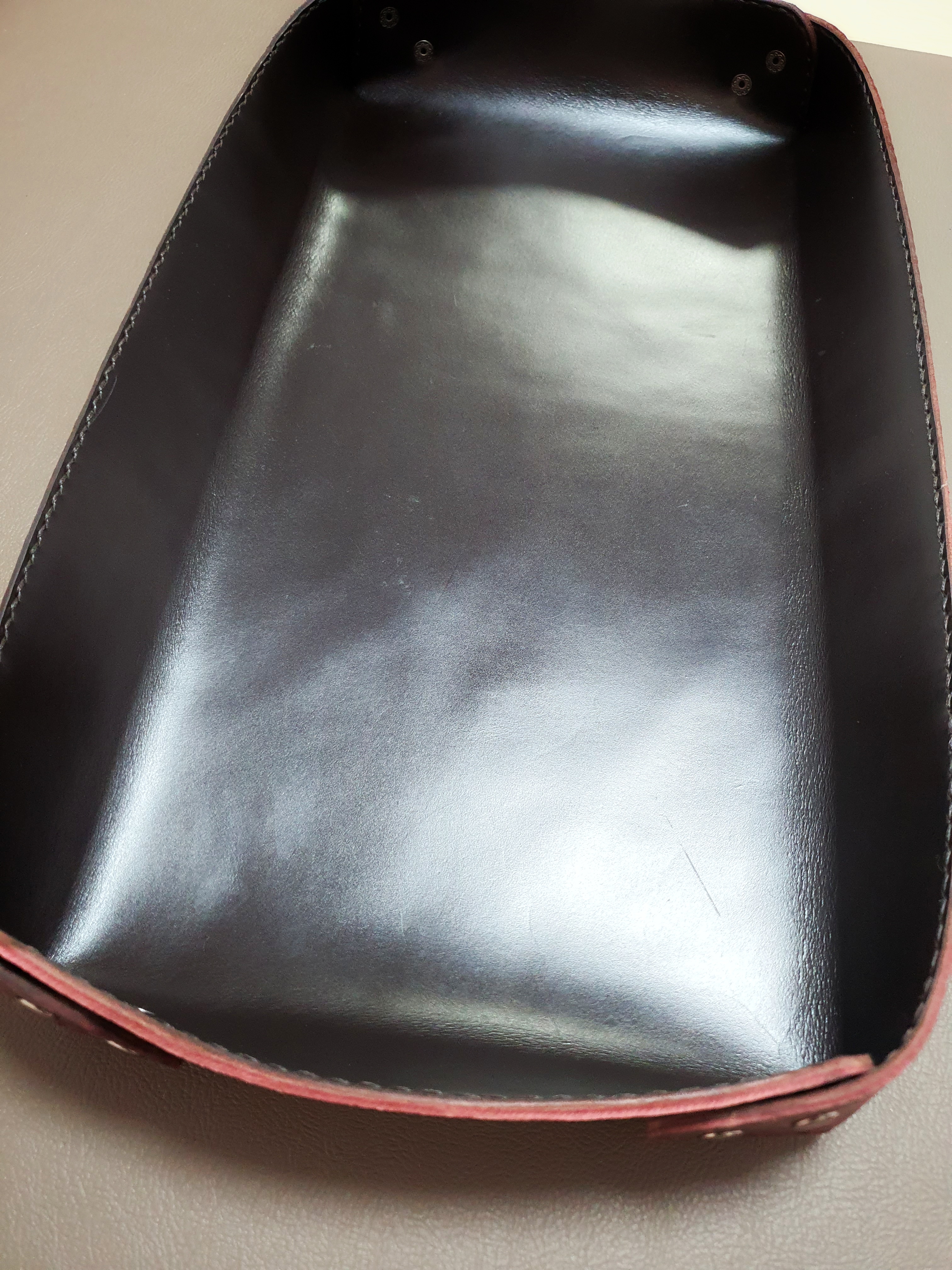 The Velvet - A valet tray big enough for anything and everything