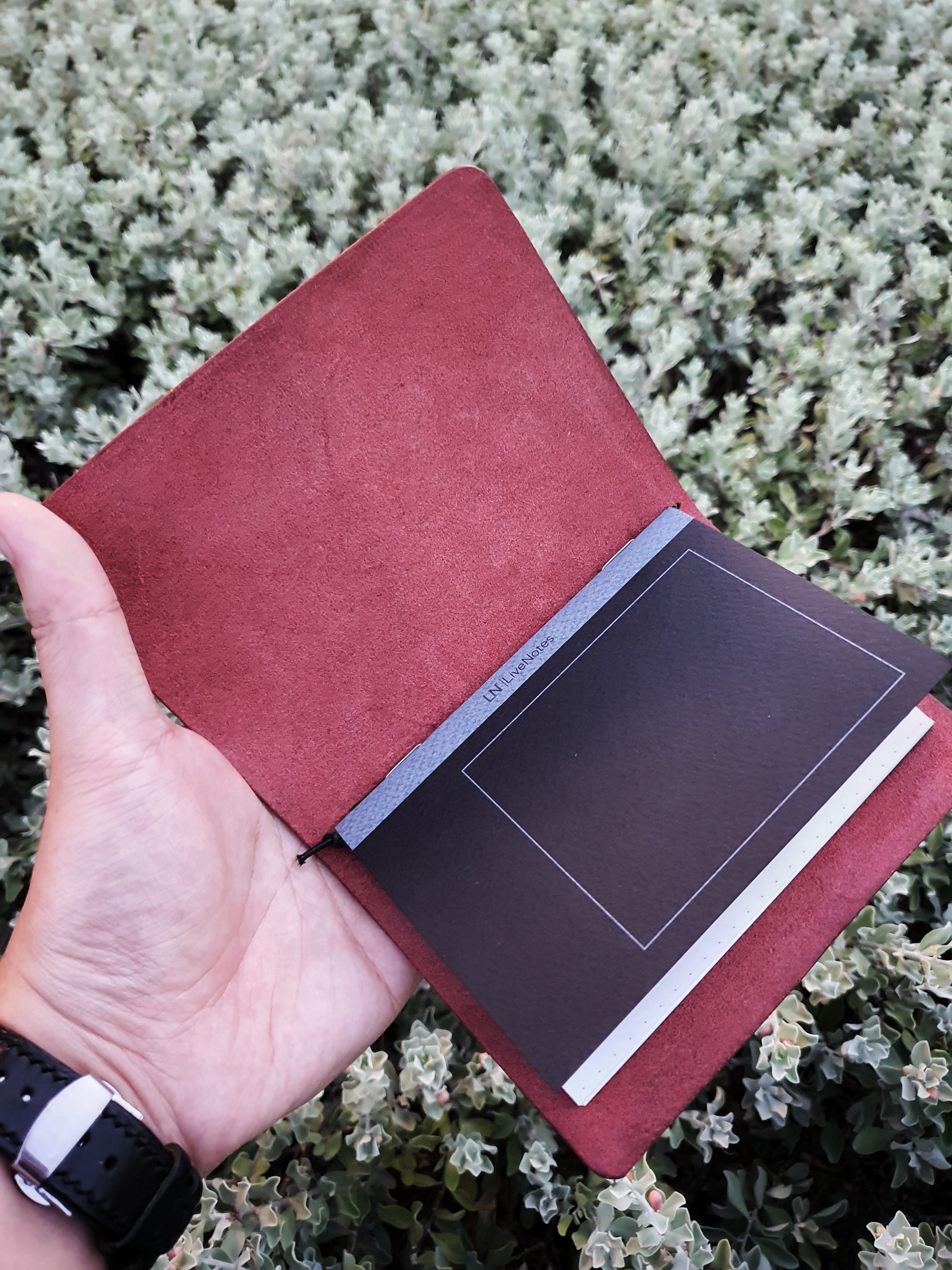 The Sandstone - A passport size notebook cover