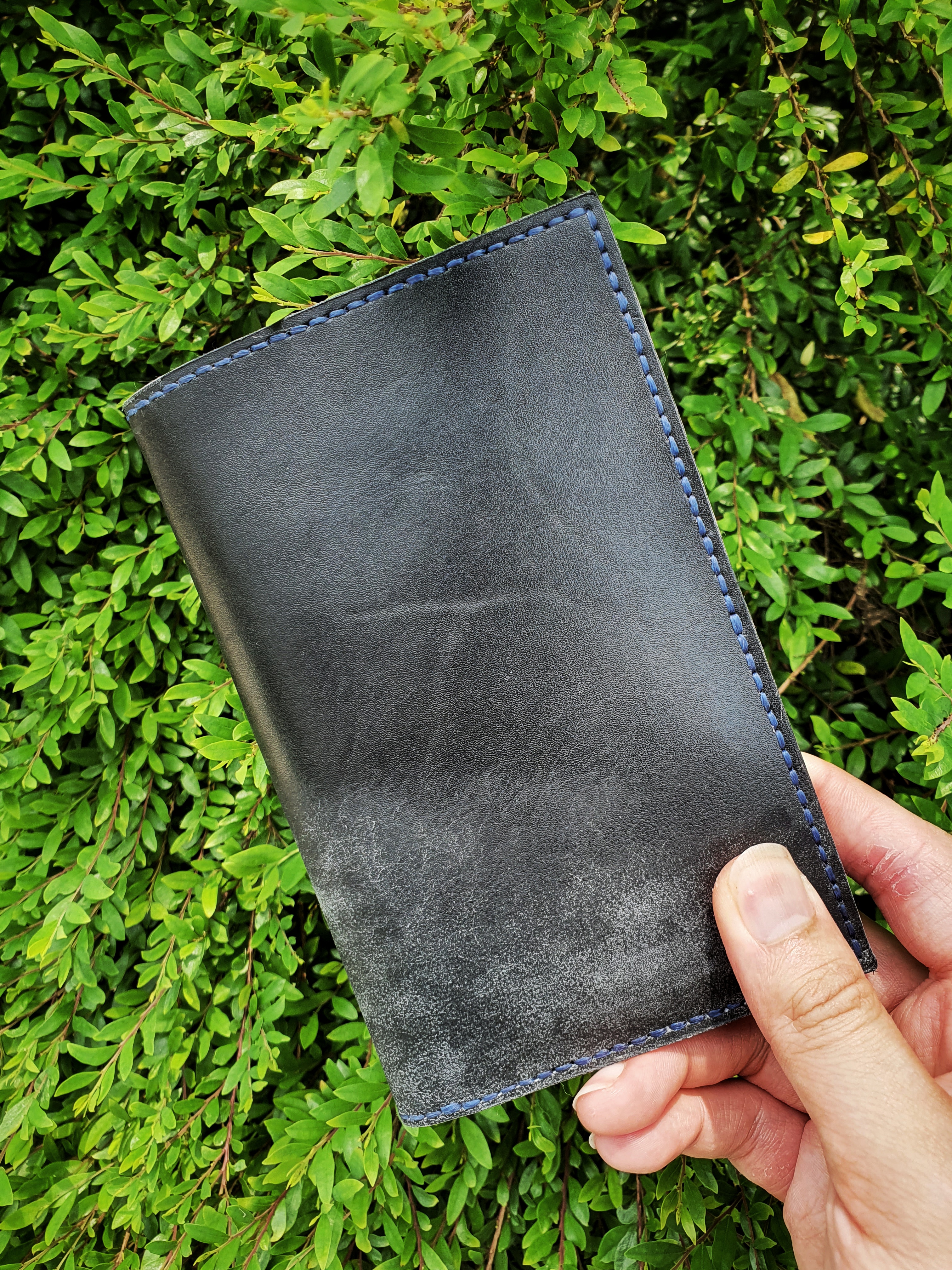 The Cobalt V2 - passport sized wallet with room for cash and cards