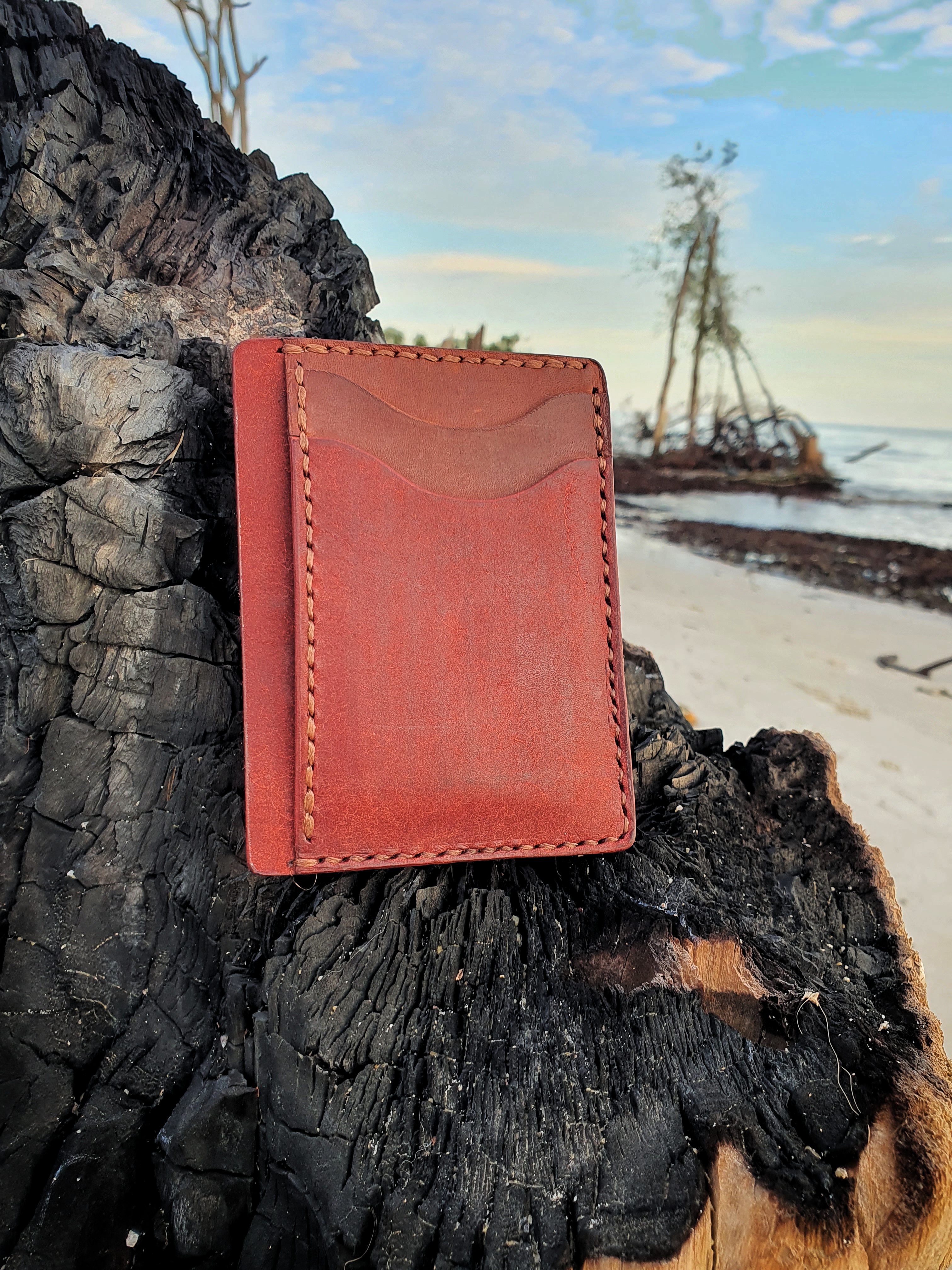 The Cacao - A maximized card sleeve wallet