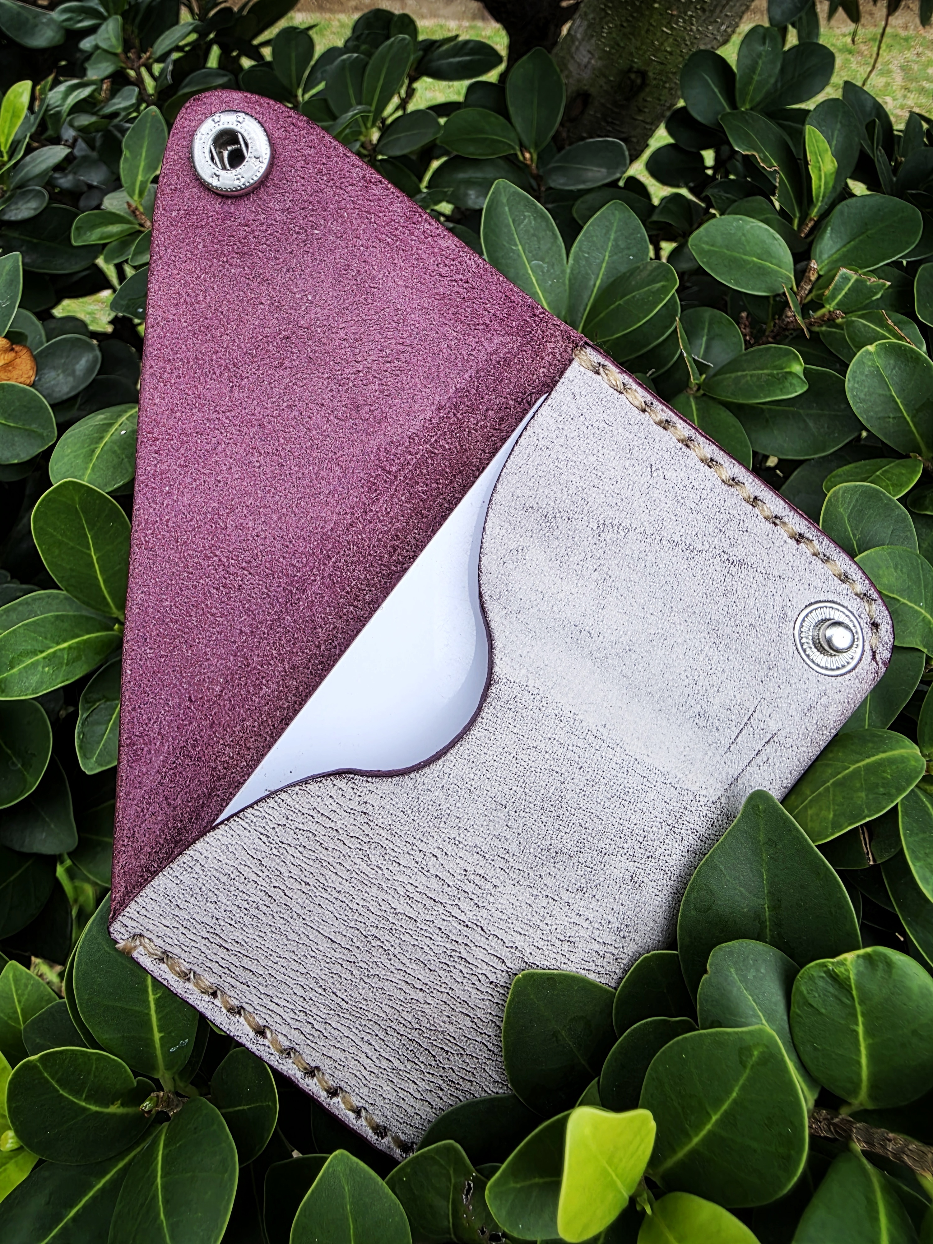 The Namibia: A simple button card sleeve