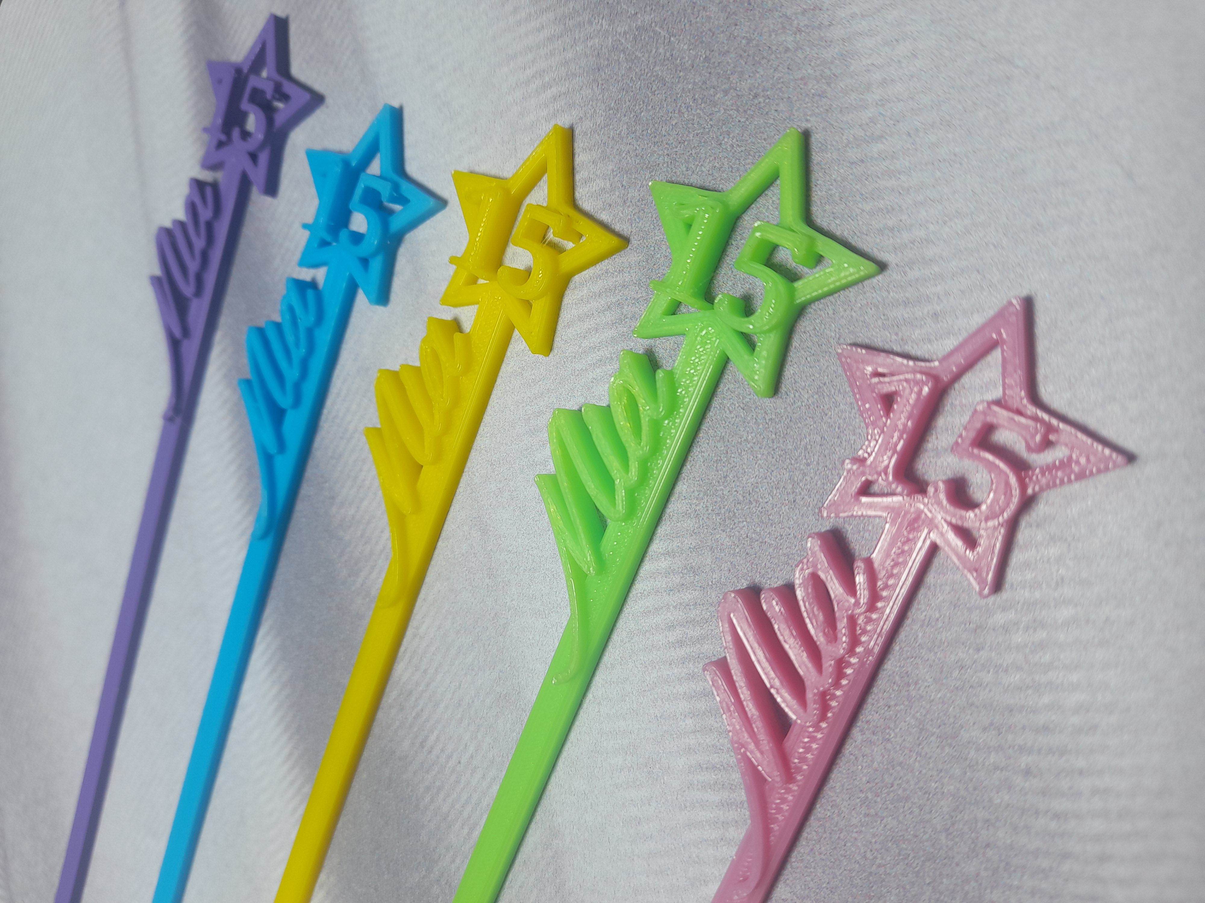 Revolvedores Personalizados x 50 Unidades colores comunes