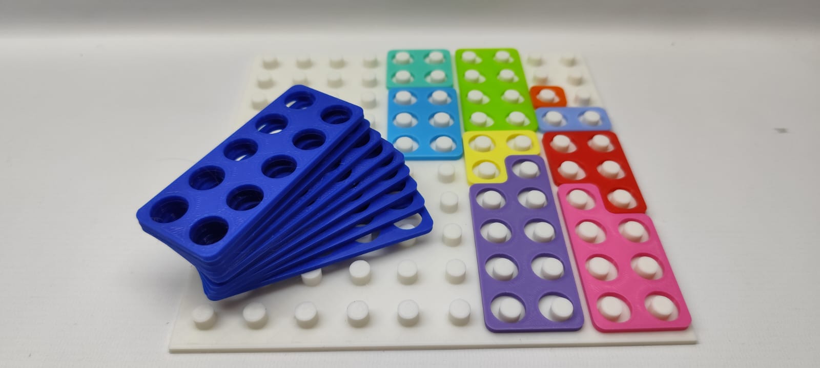 Recurso Matematico Estilo Numicon 8x8