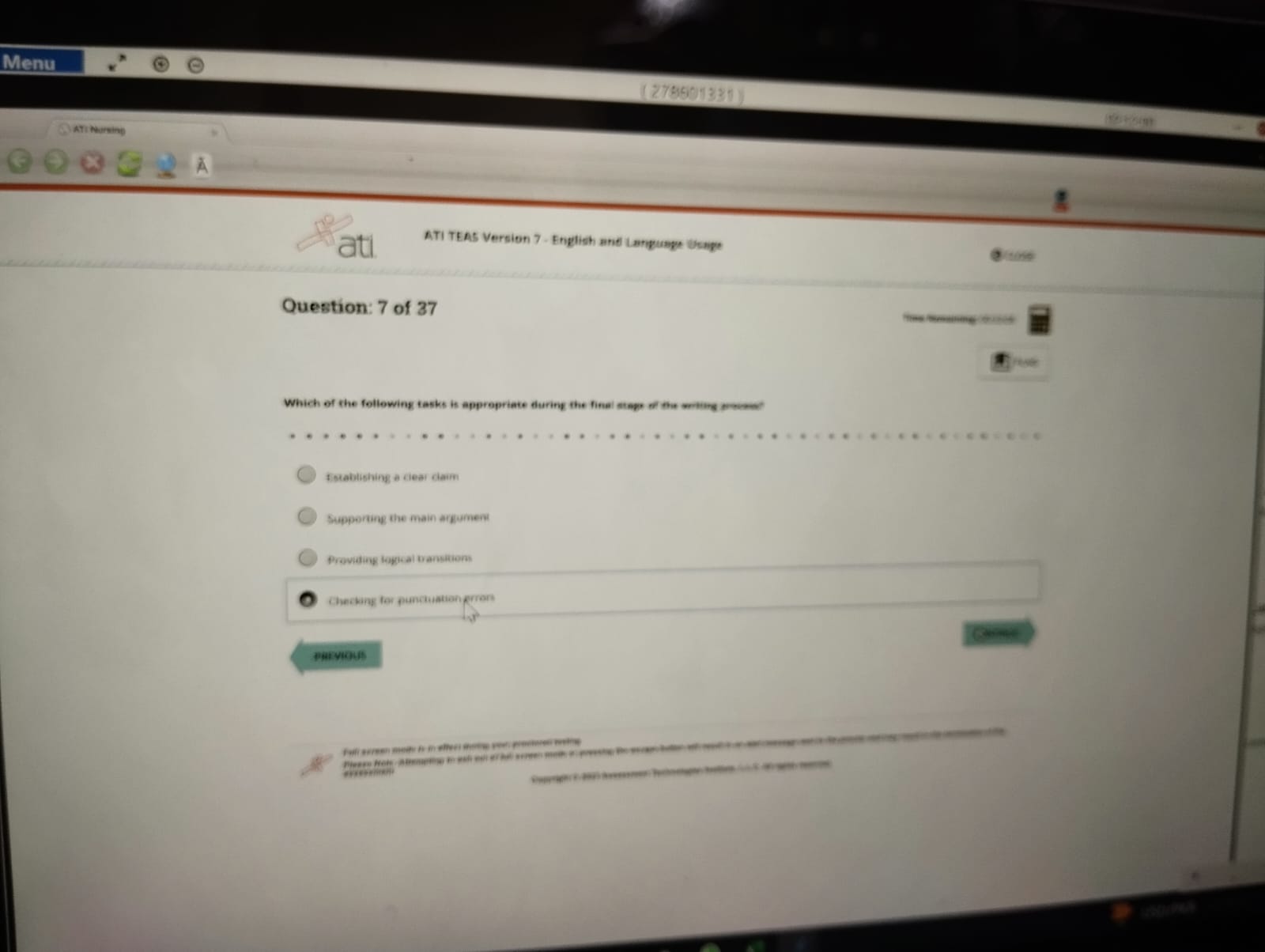 2025 ATI TEAS 7 - English Language and Usage