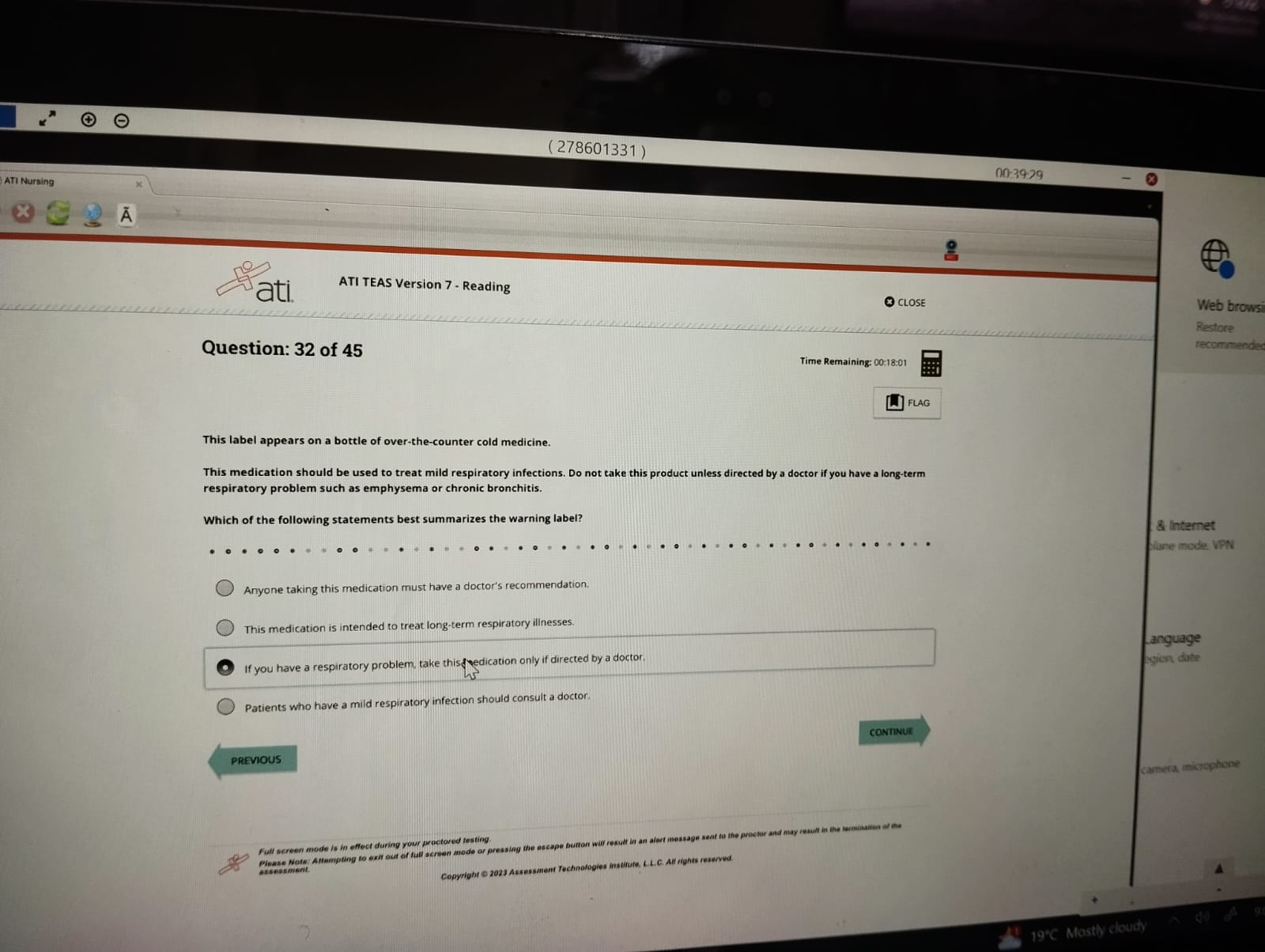 2025 ATI TEAS 7 - Reading