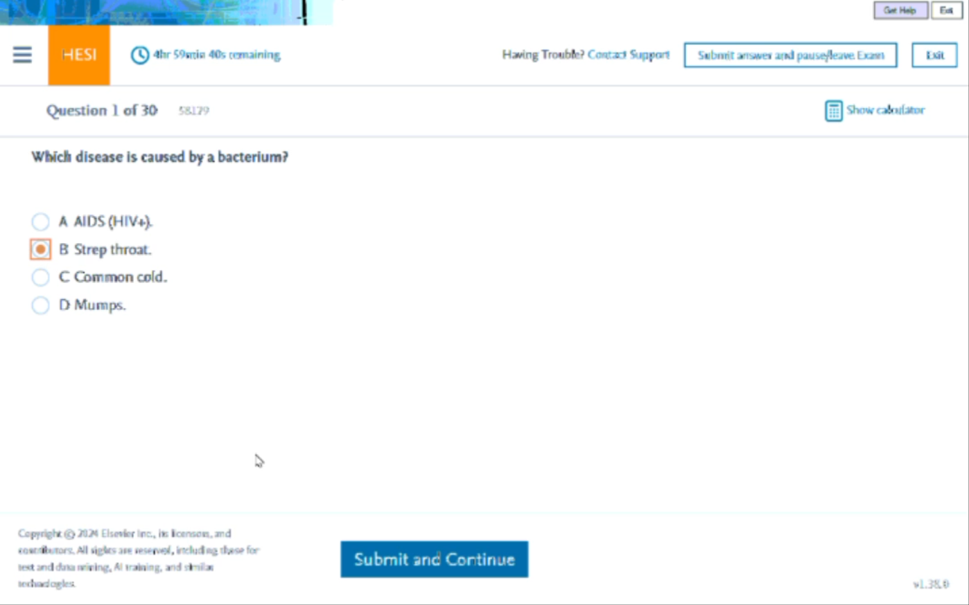 2026 HESI A2 - BIOLOGY