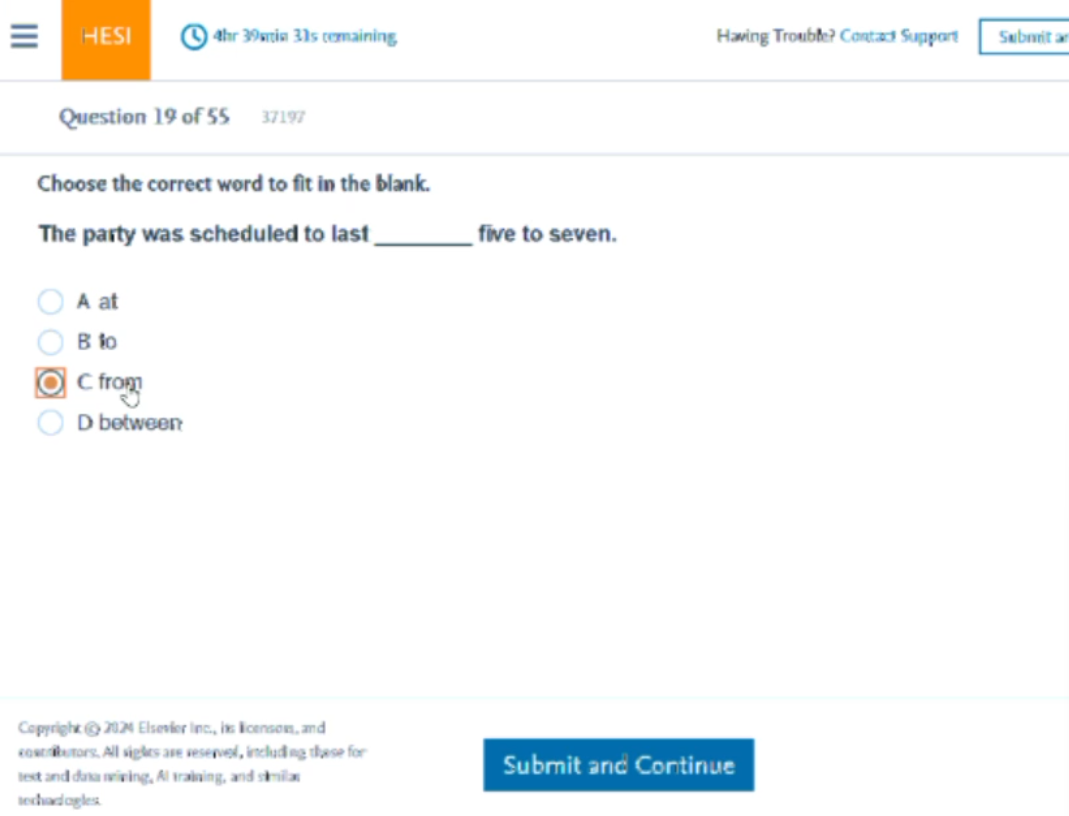 2026 HESI A2 GRAMMAR