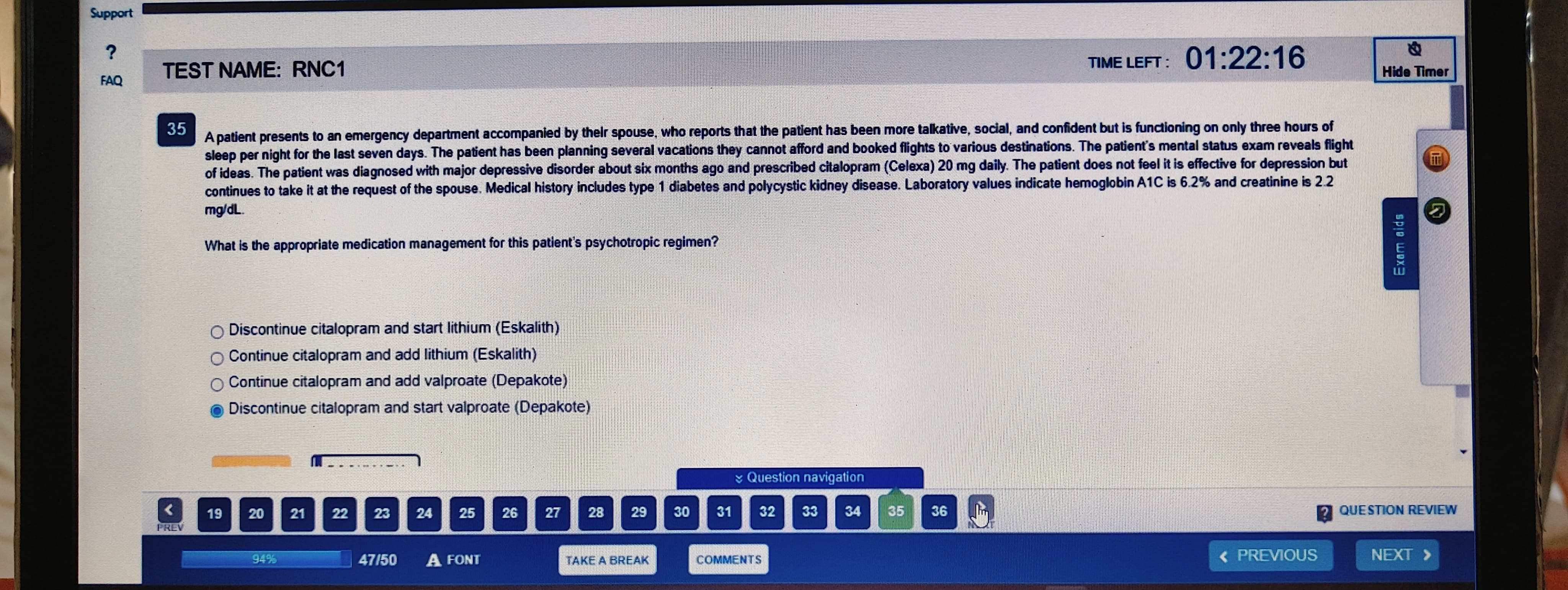 2026 D345 OA1 Psychopharmacology (FIRST ATTEMPT)
