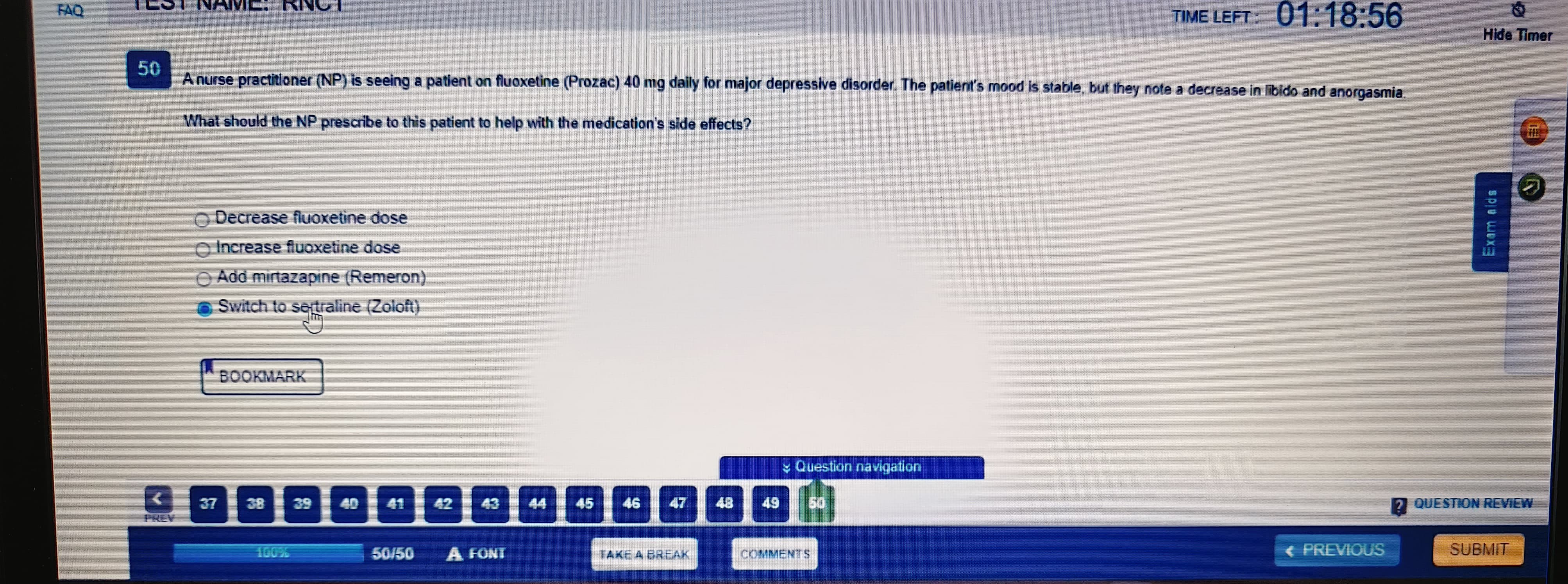 2026 D345 OA1 Psychopharmacology (FIRST ATTEMPT)
