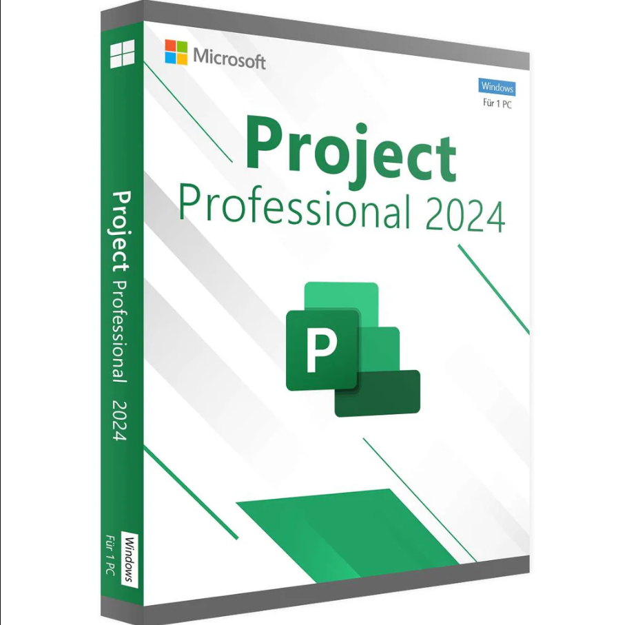 Microsoft Project 2024 Professional – Lifetime License (Windows)