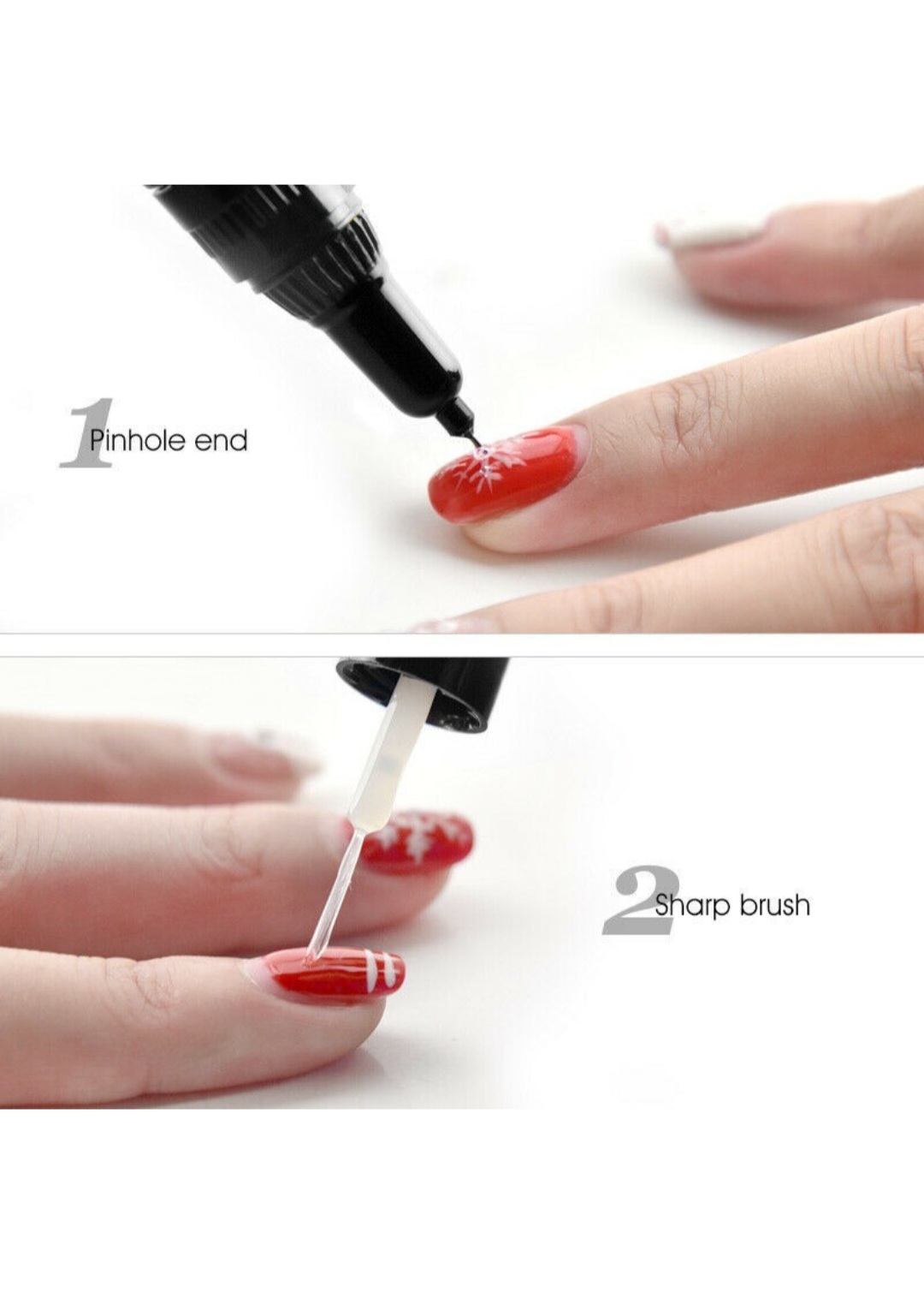 VENALISA 2in1 Precision Nail Glue Pen