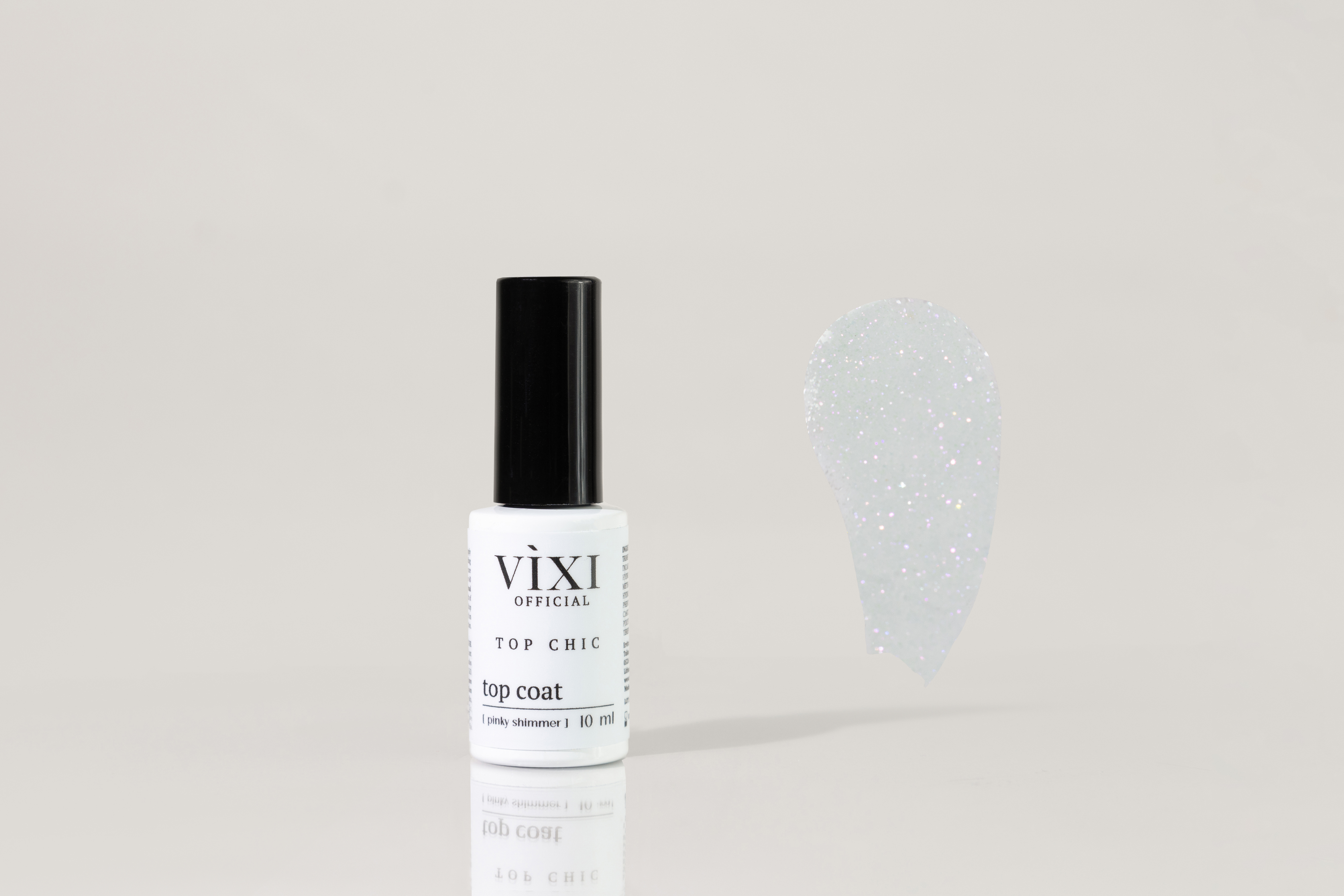 Top CHIC Pink Glitter 10ml VIXI