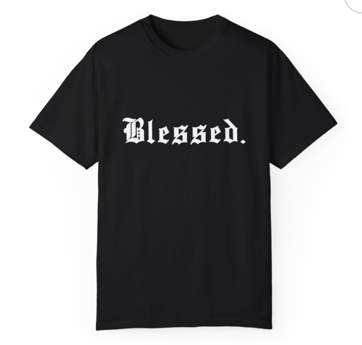 PREVIEW - Blessed. t-shirt -