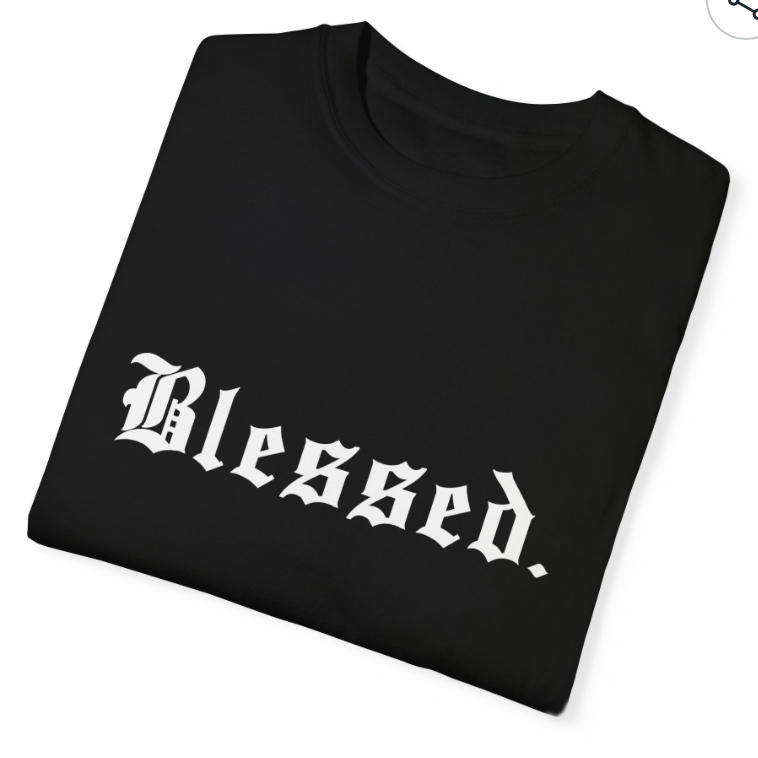 PREVIEW - Blessed. t-shirt - 