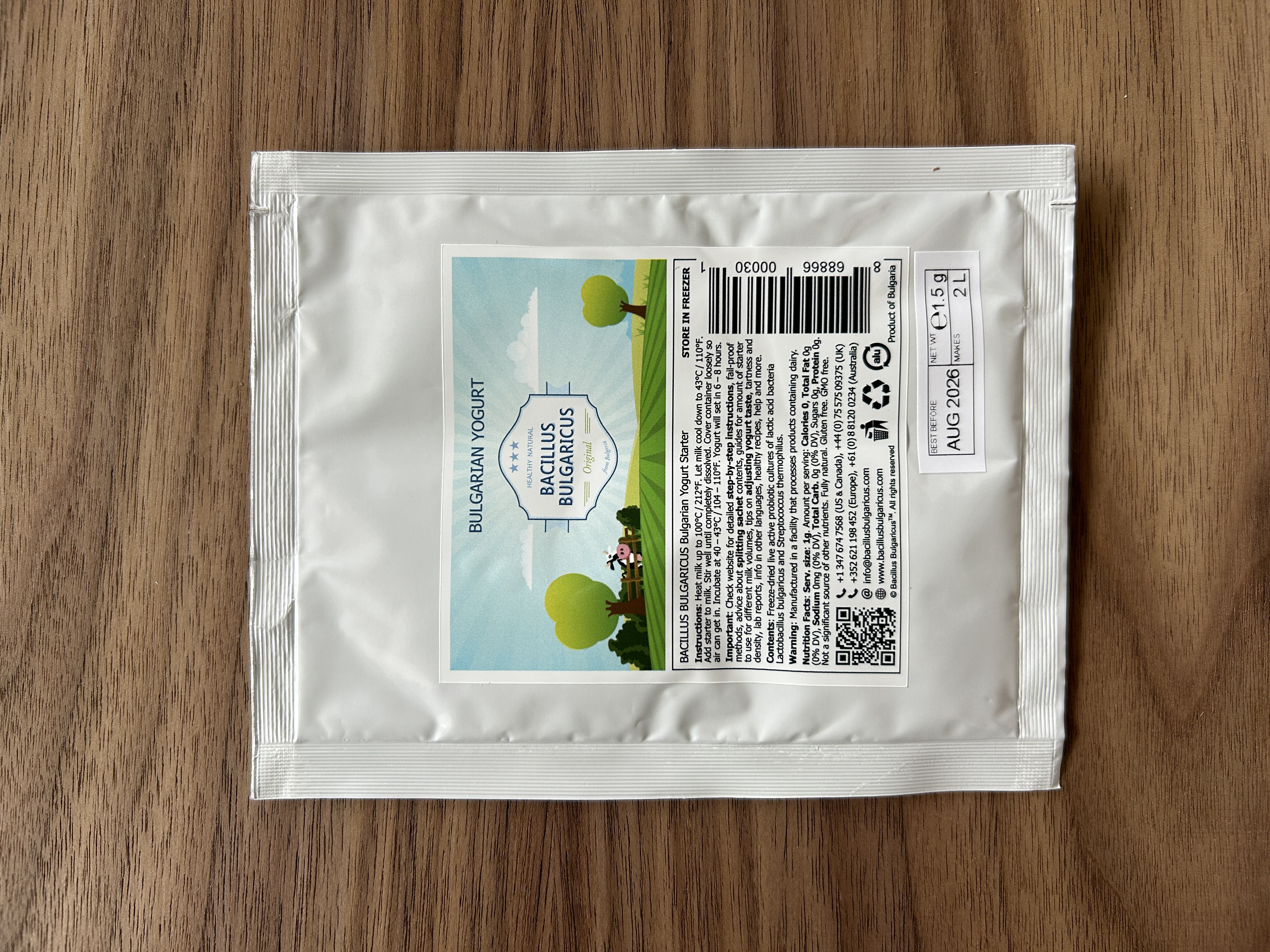 Bulgarian Yoghurt Culture