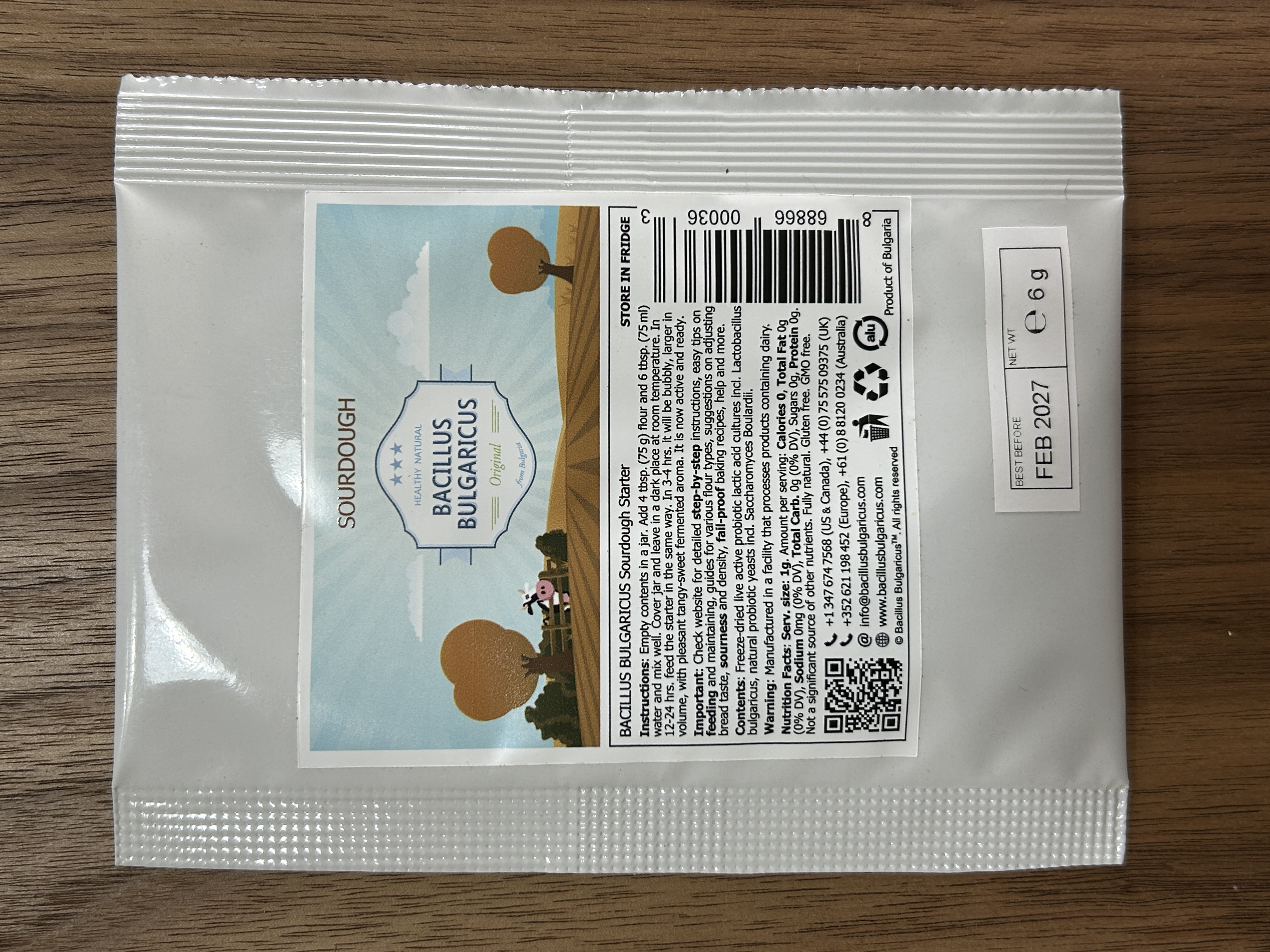 Sourdough Starter Culture