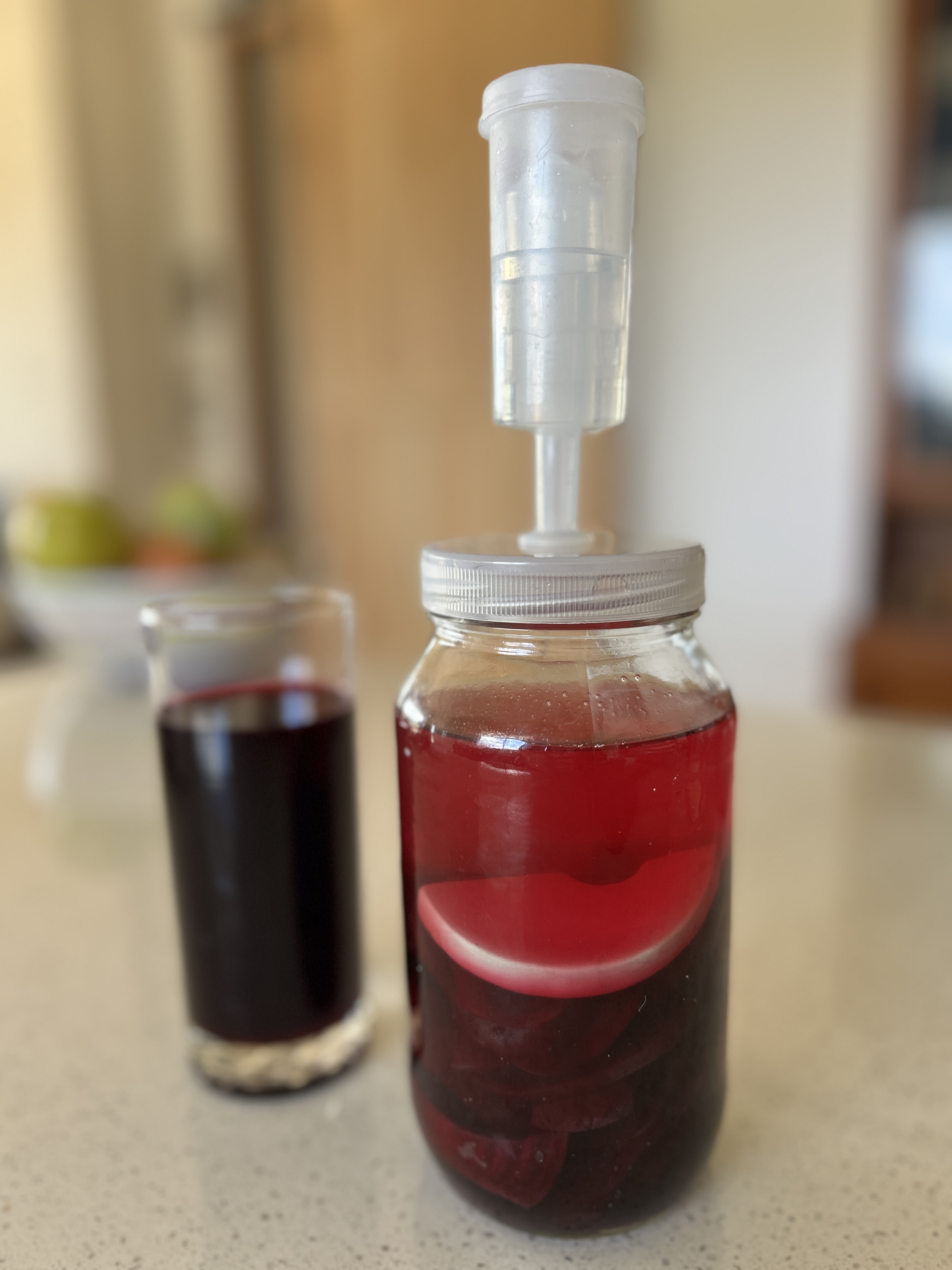 Fermentation Jar Kit with airlock system 750mL