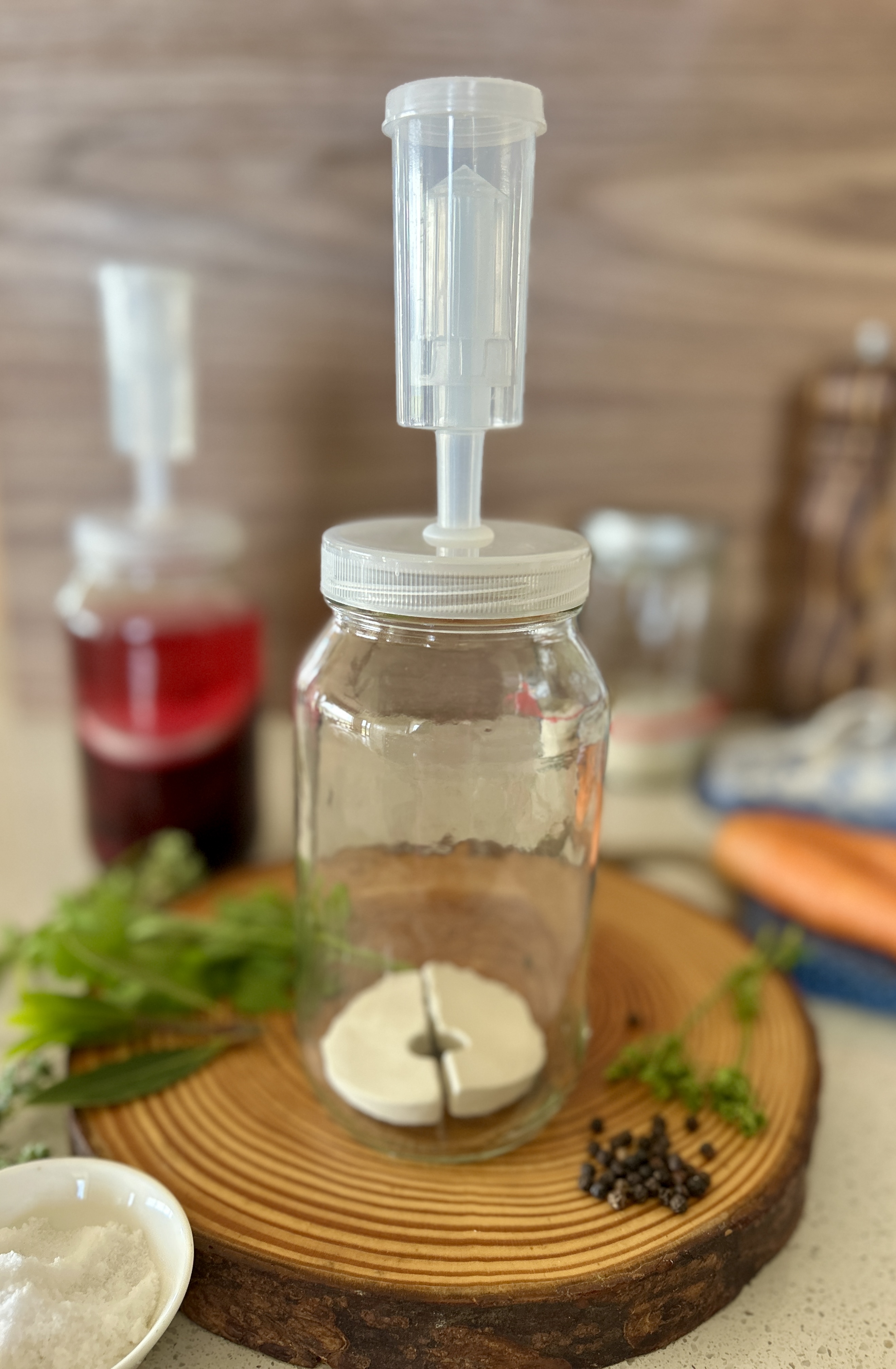 Fermentation Jar Kit with airlock system 750mL