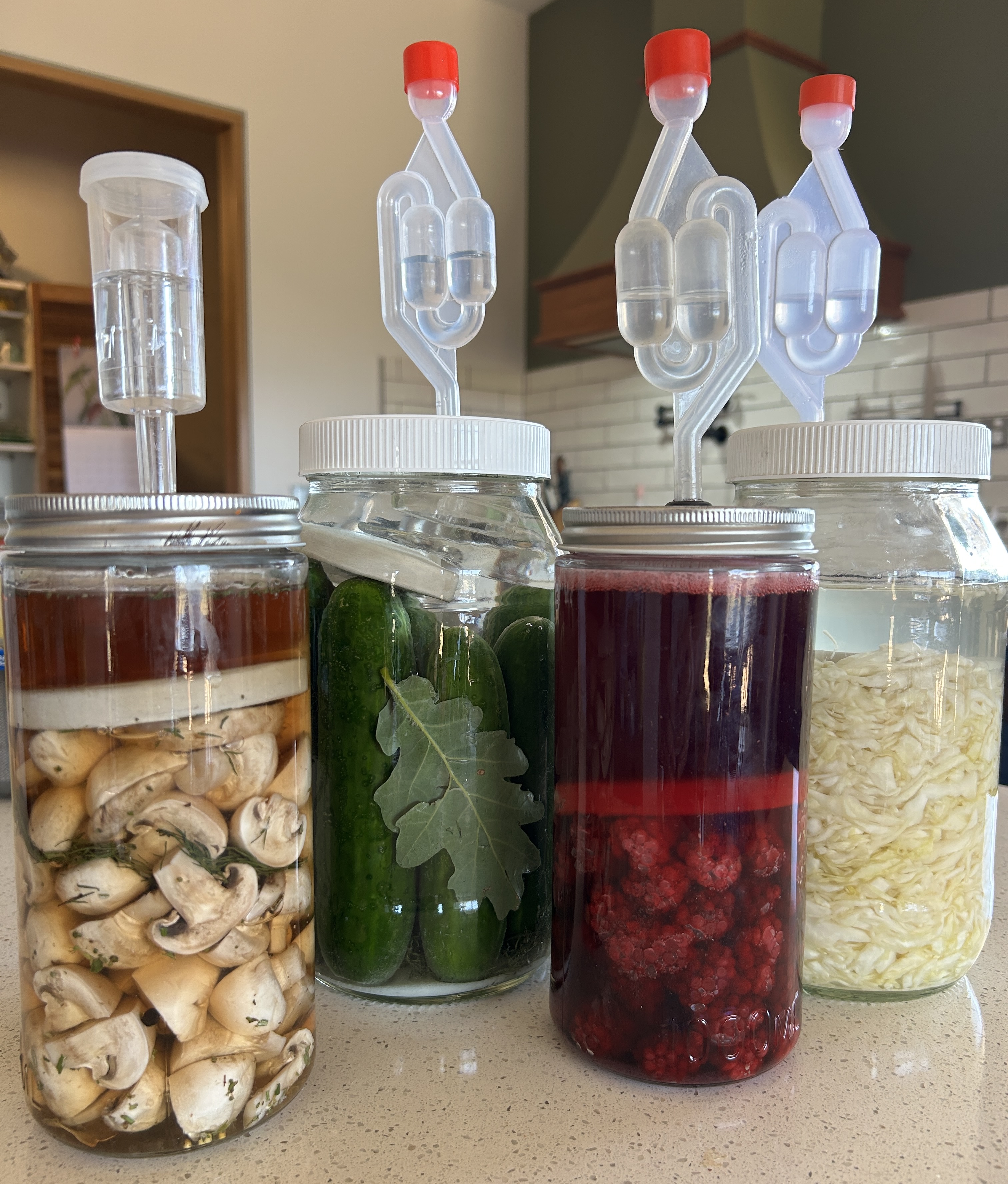 Ceramic fermentation weight