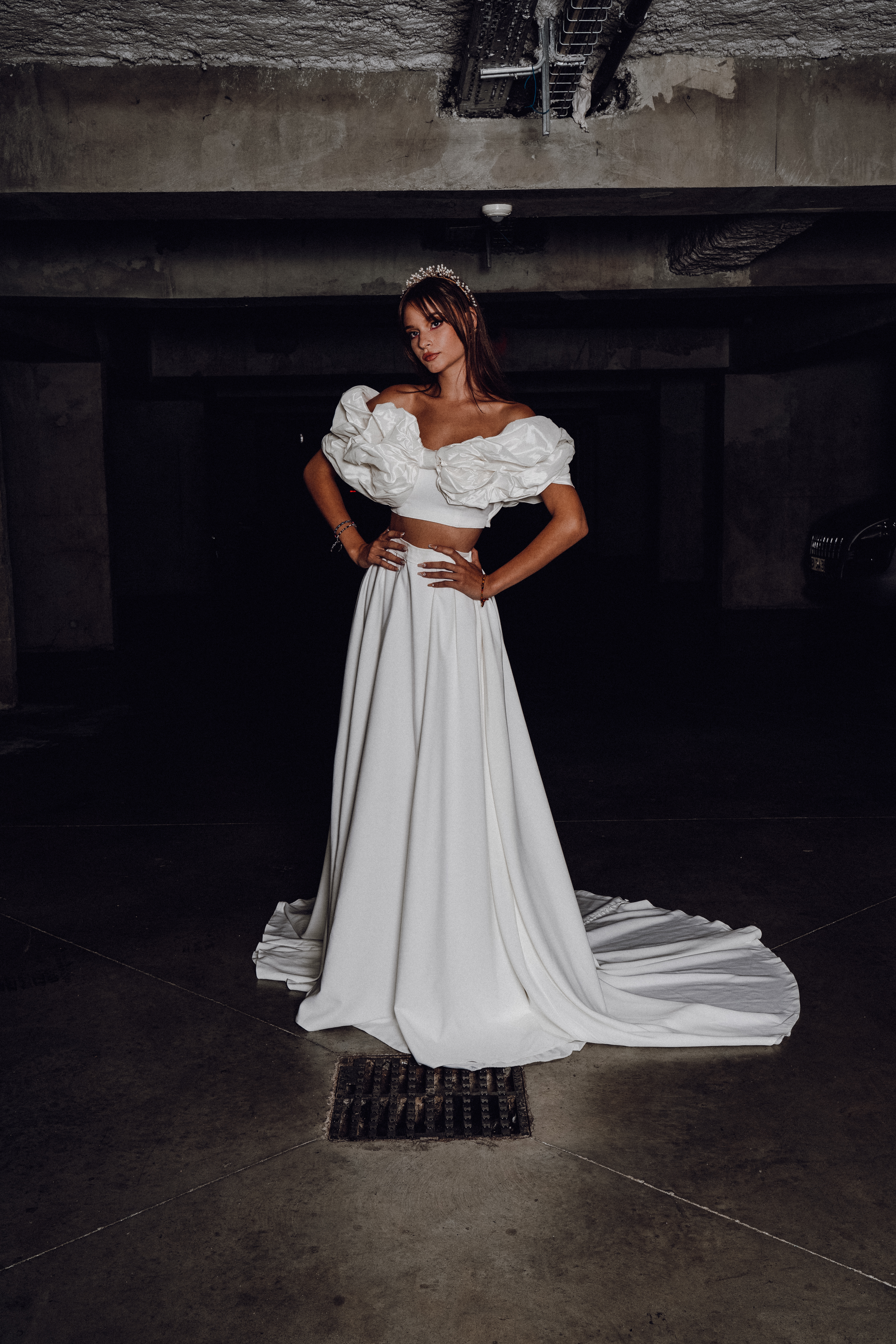 Top de mariage Clowdia