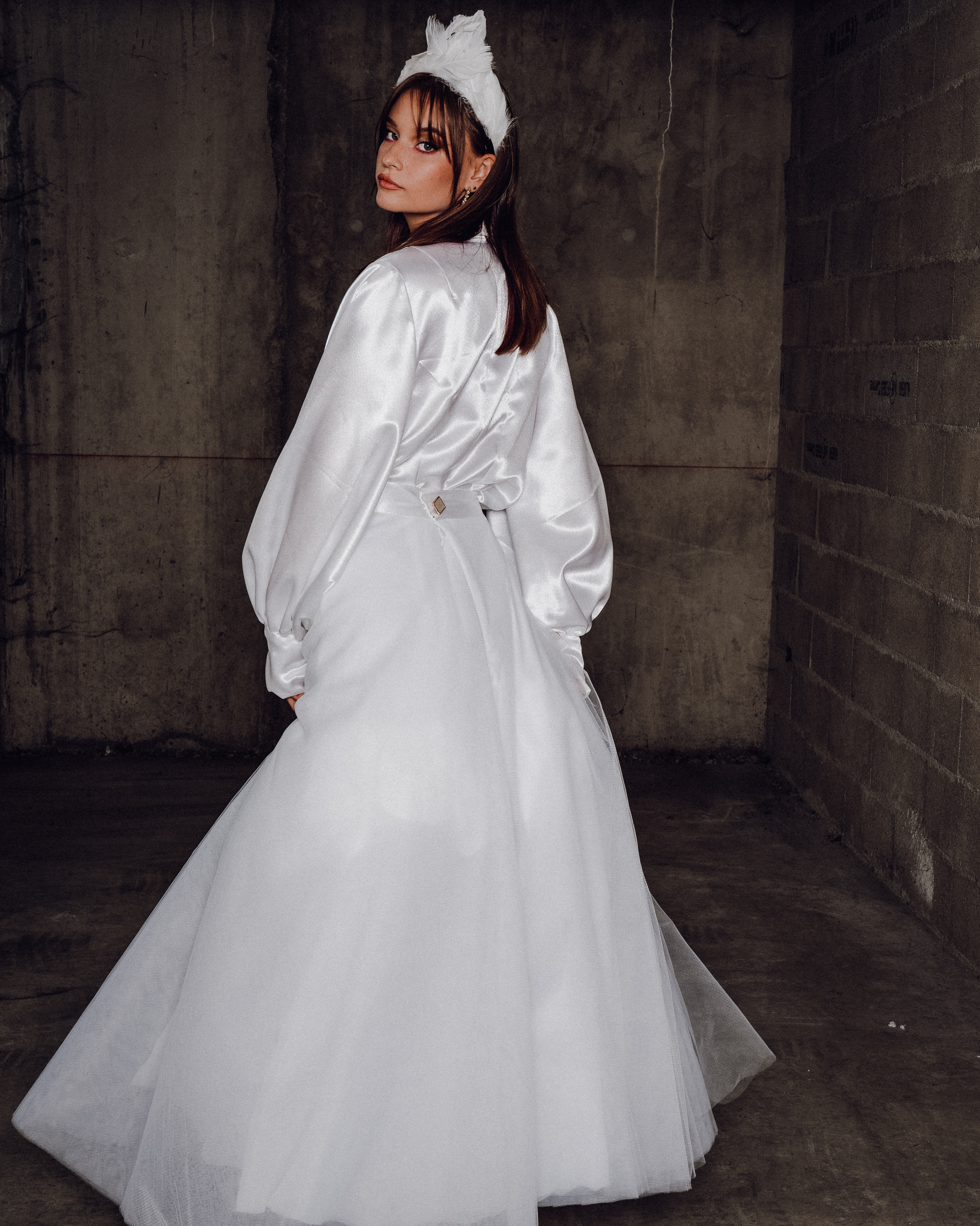 Jupe de mariage en tulle Carrie