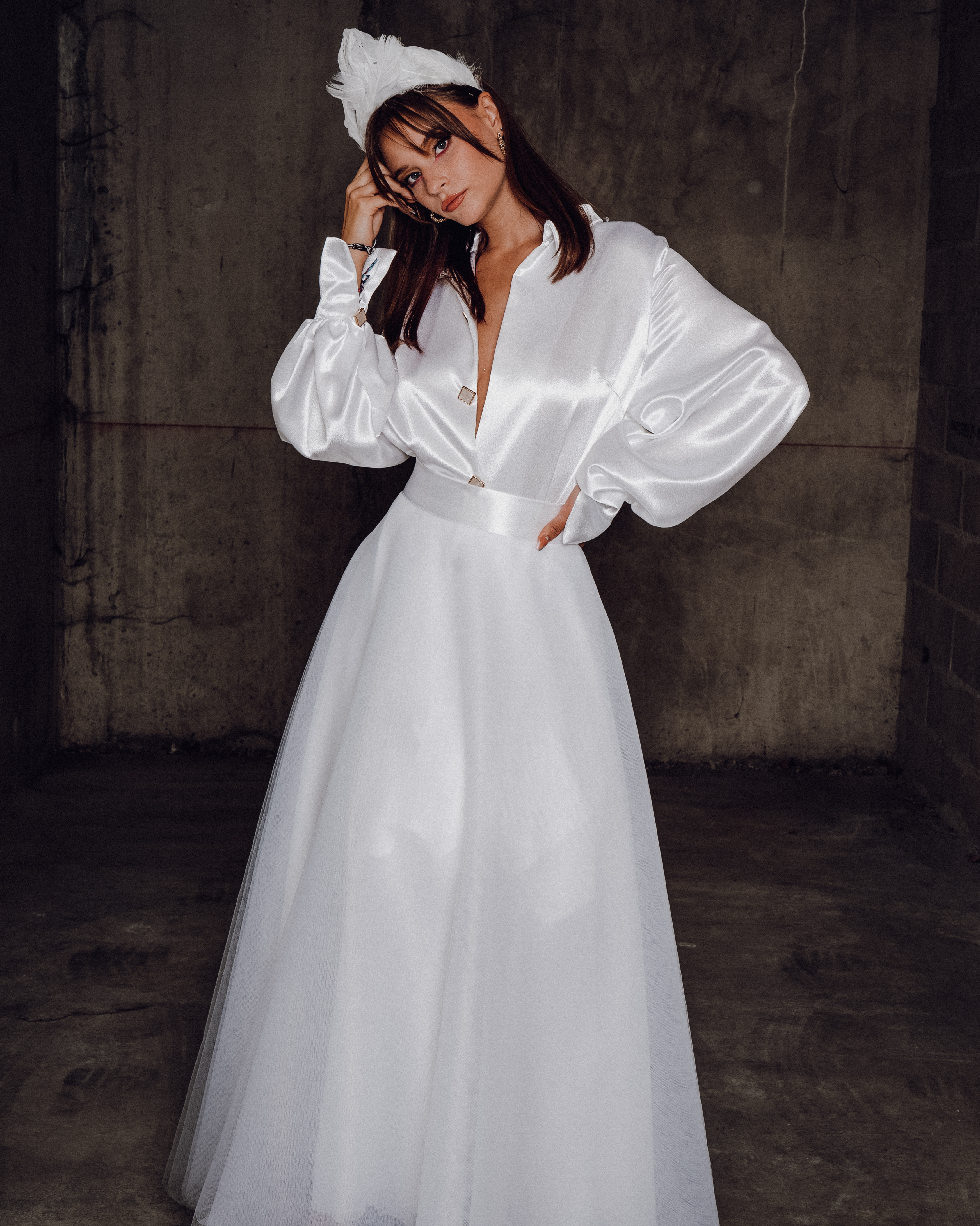 Jupe de mariage en tulle Carrie