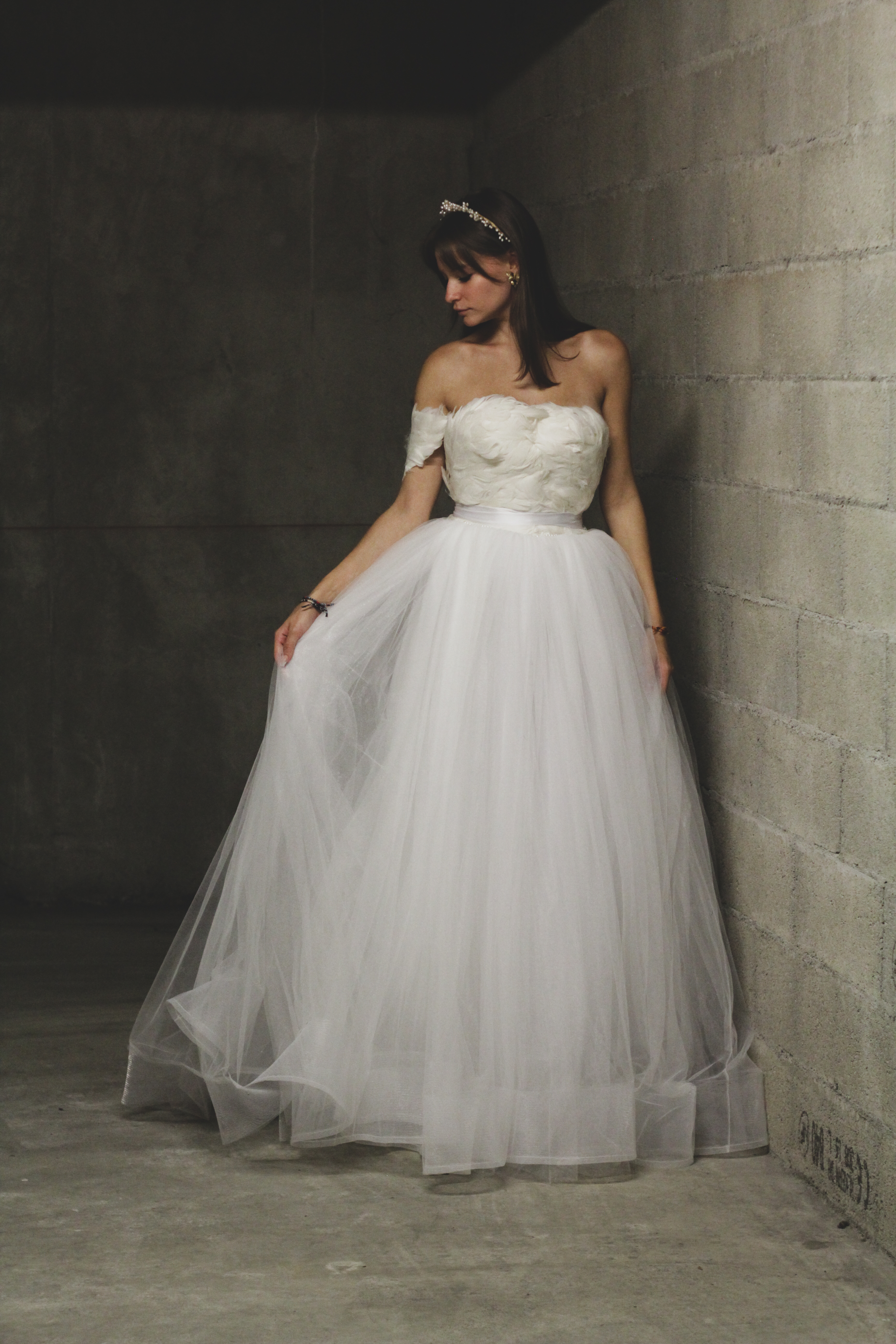 Robe de mariée en tulle Rita