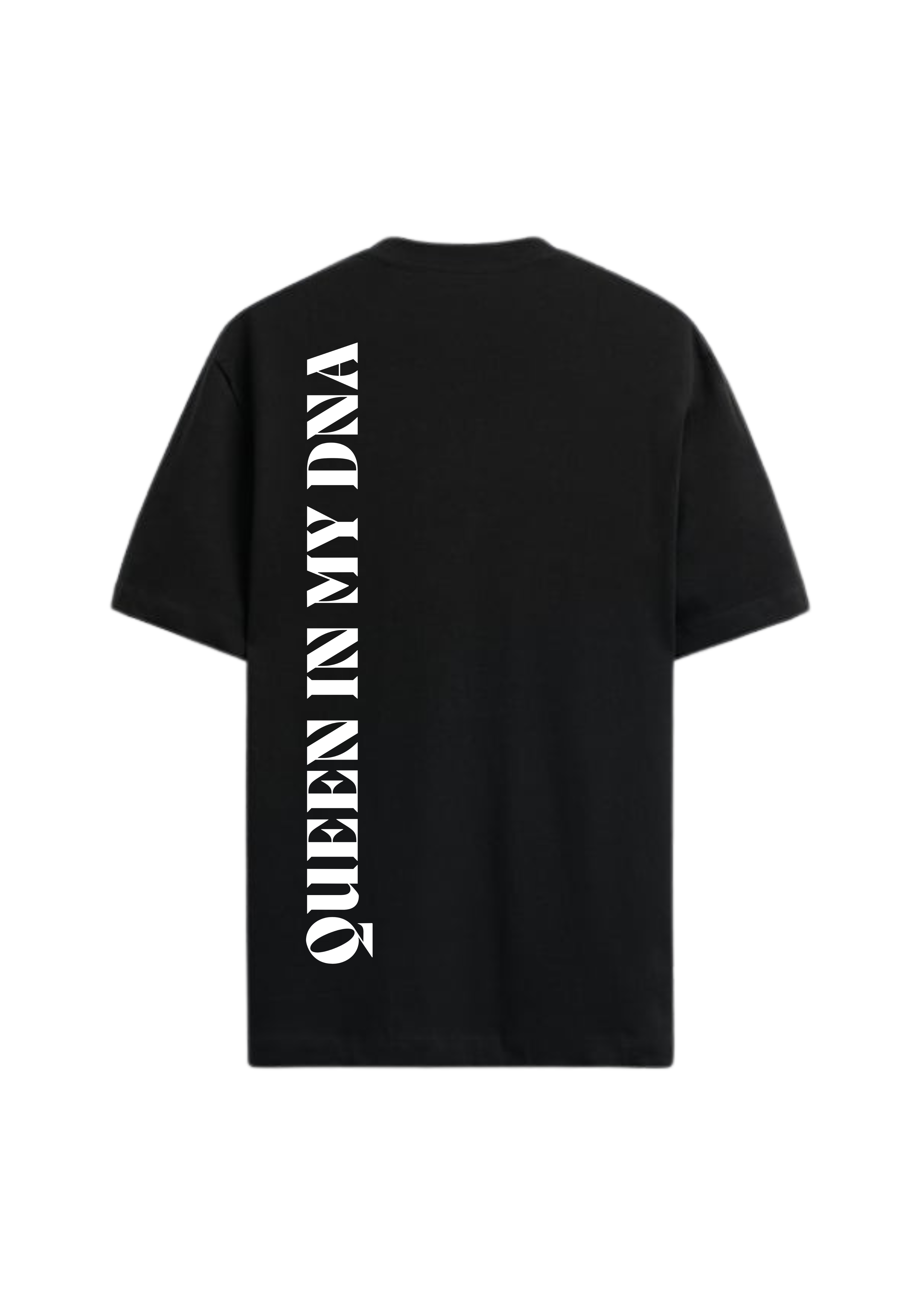 Tee-shirt oversize en coton Queen in my DNA