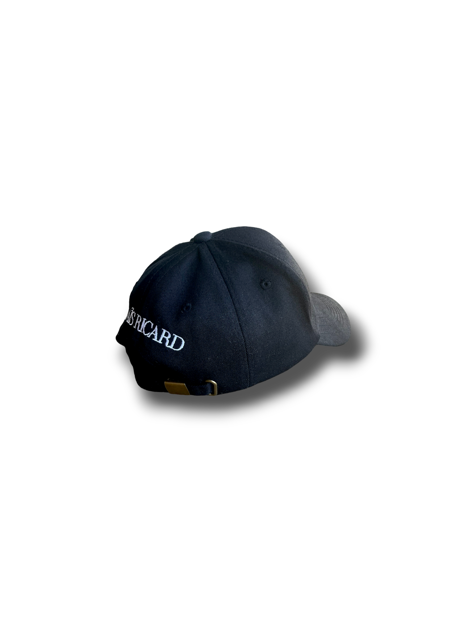 Casquette noire en coton Anaïs Ricard 