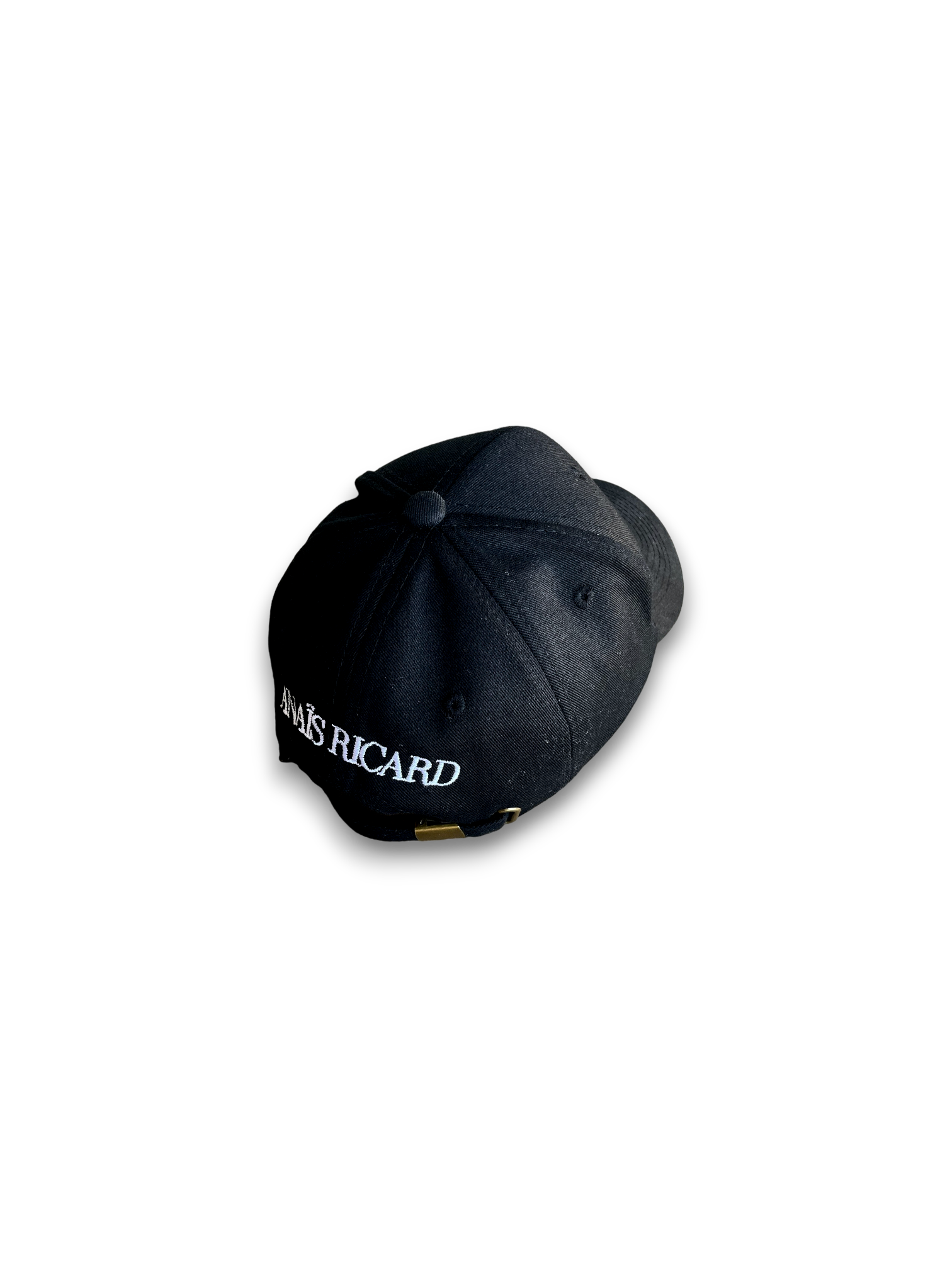 Casquette noire en coton Anaïs Ricard 