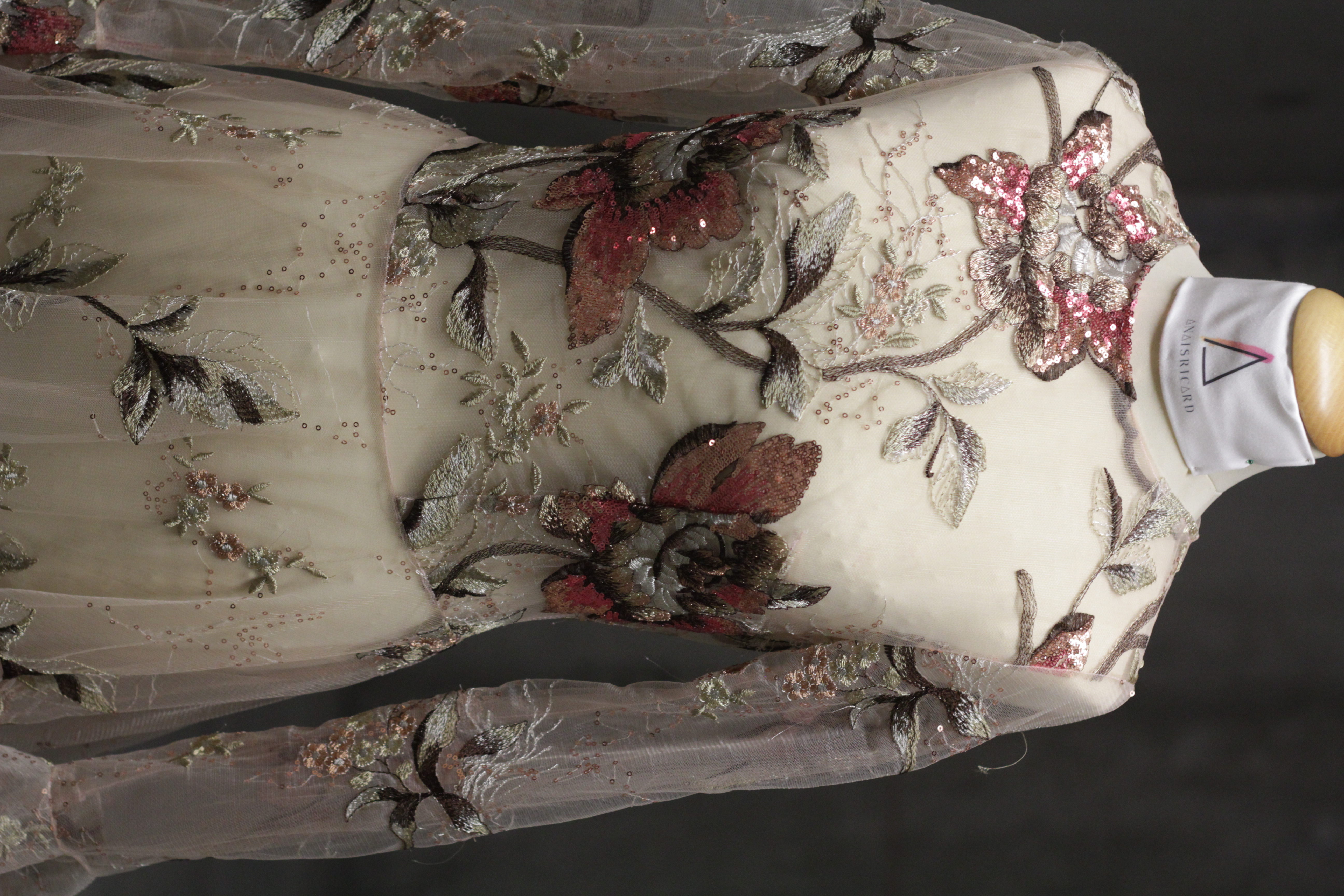 Robe en dentelle haute couture Alice