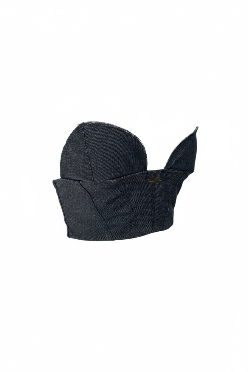 THE DENIM ARMOR CORSET – Corset couture en jean