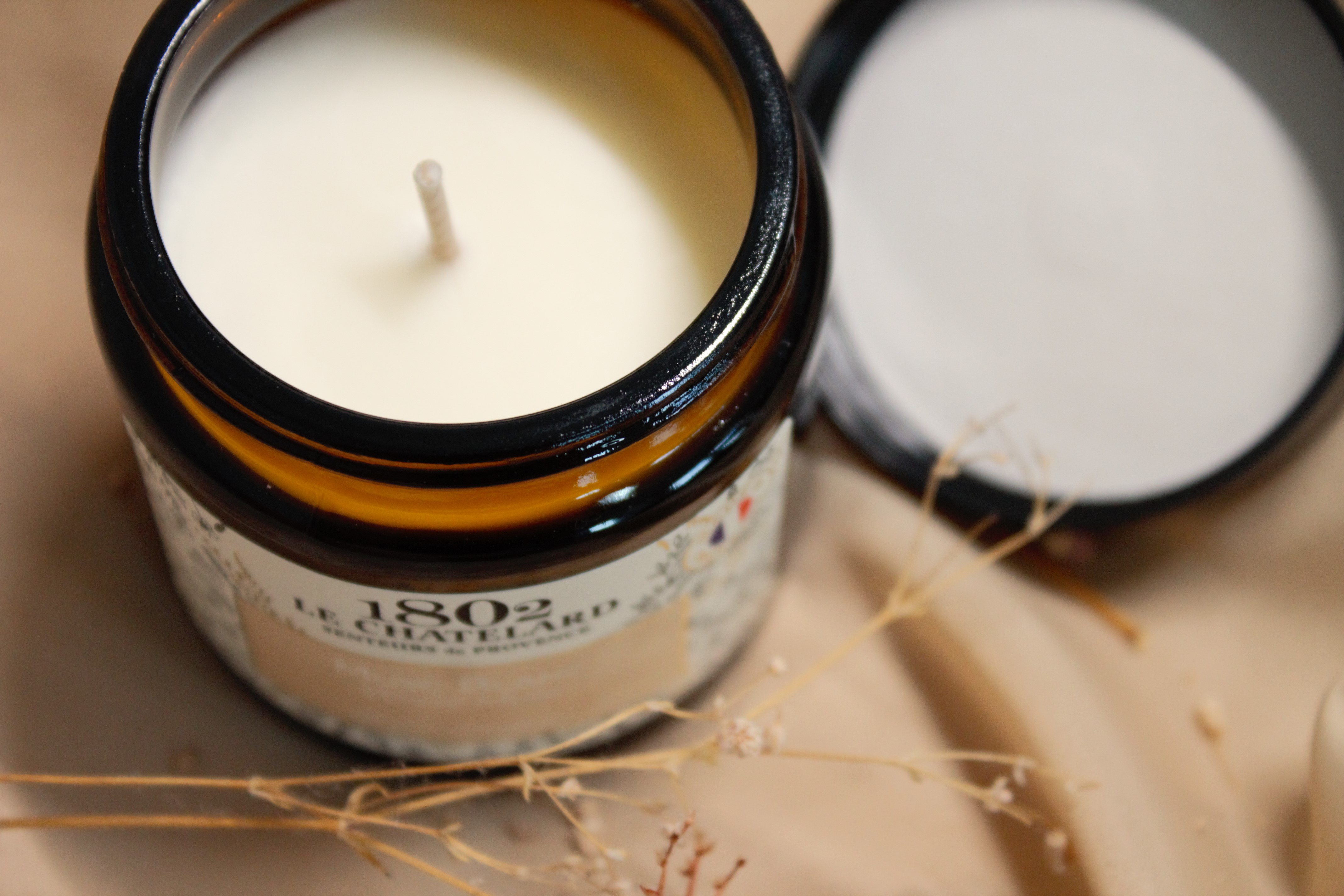 Bougie parfumée au musc blanc