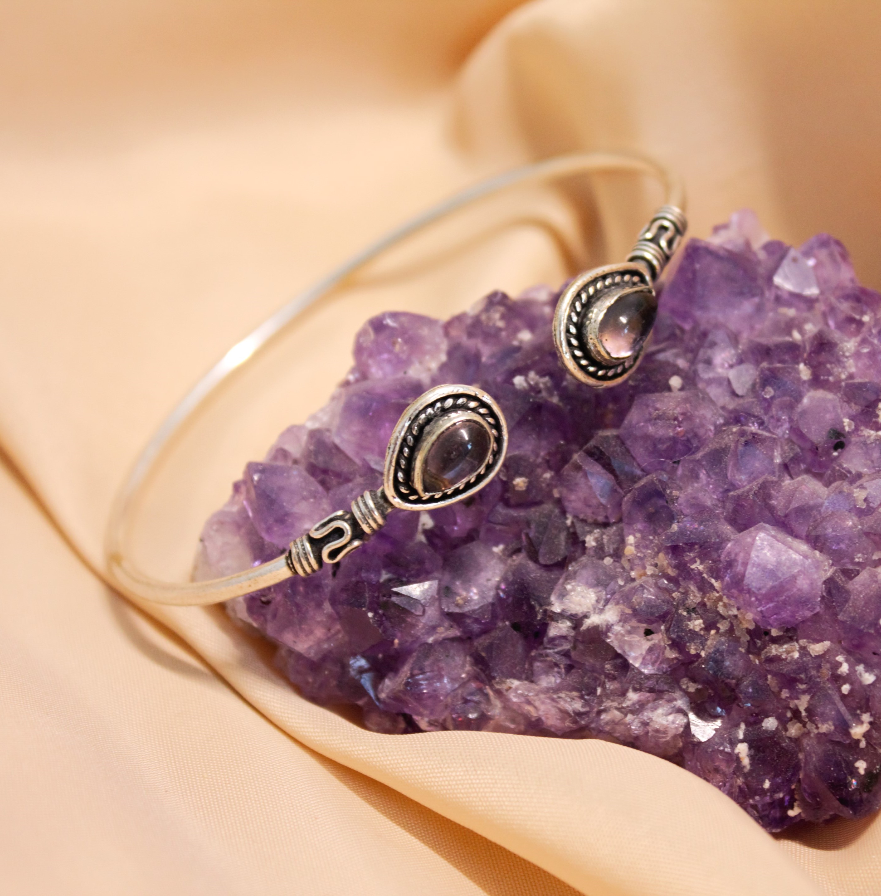 Bracelet améthyste