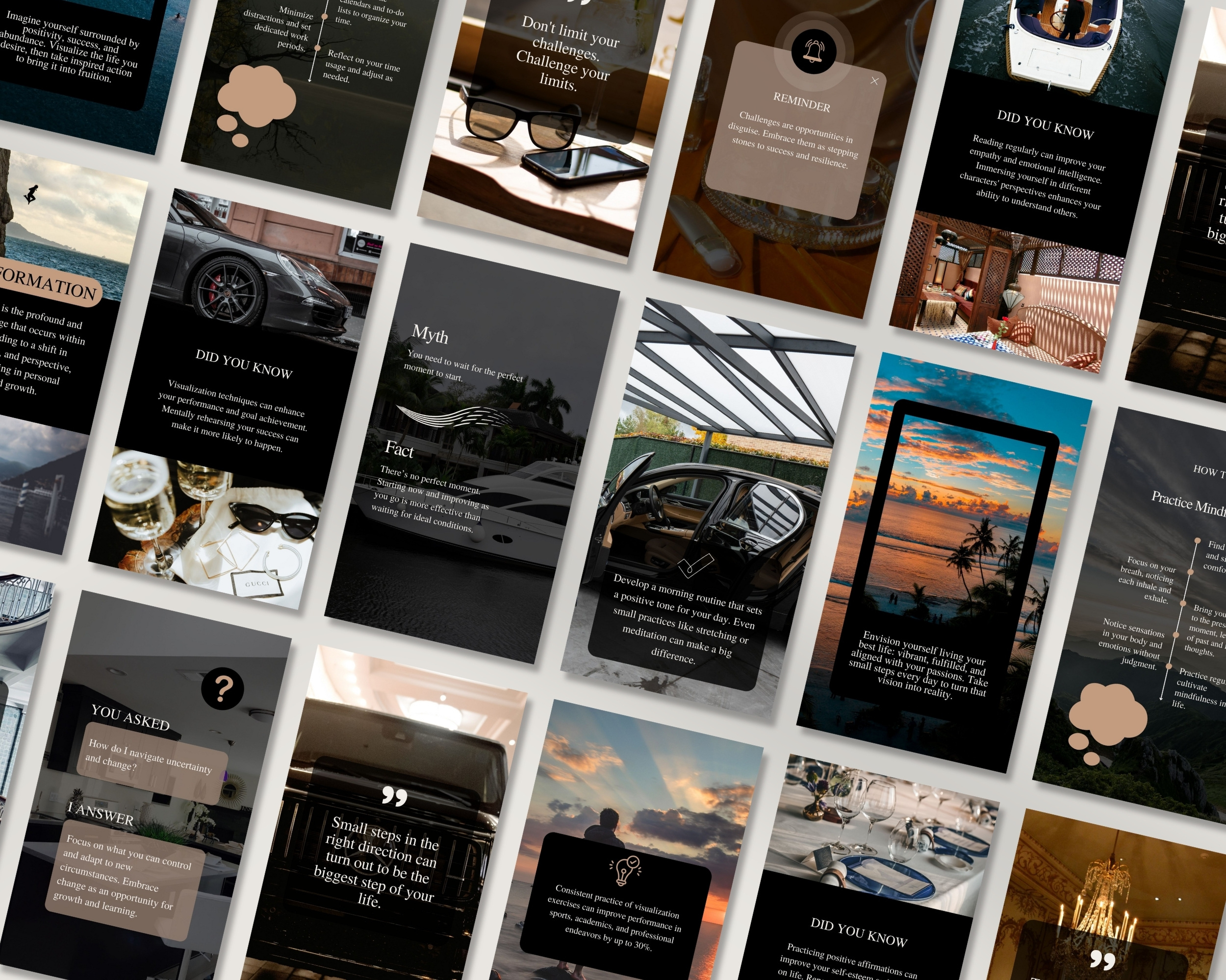 50 Ready-To-Post Life Coach Instagram Story Templates